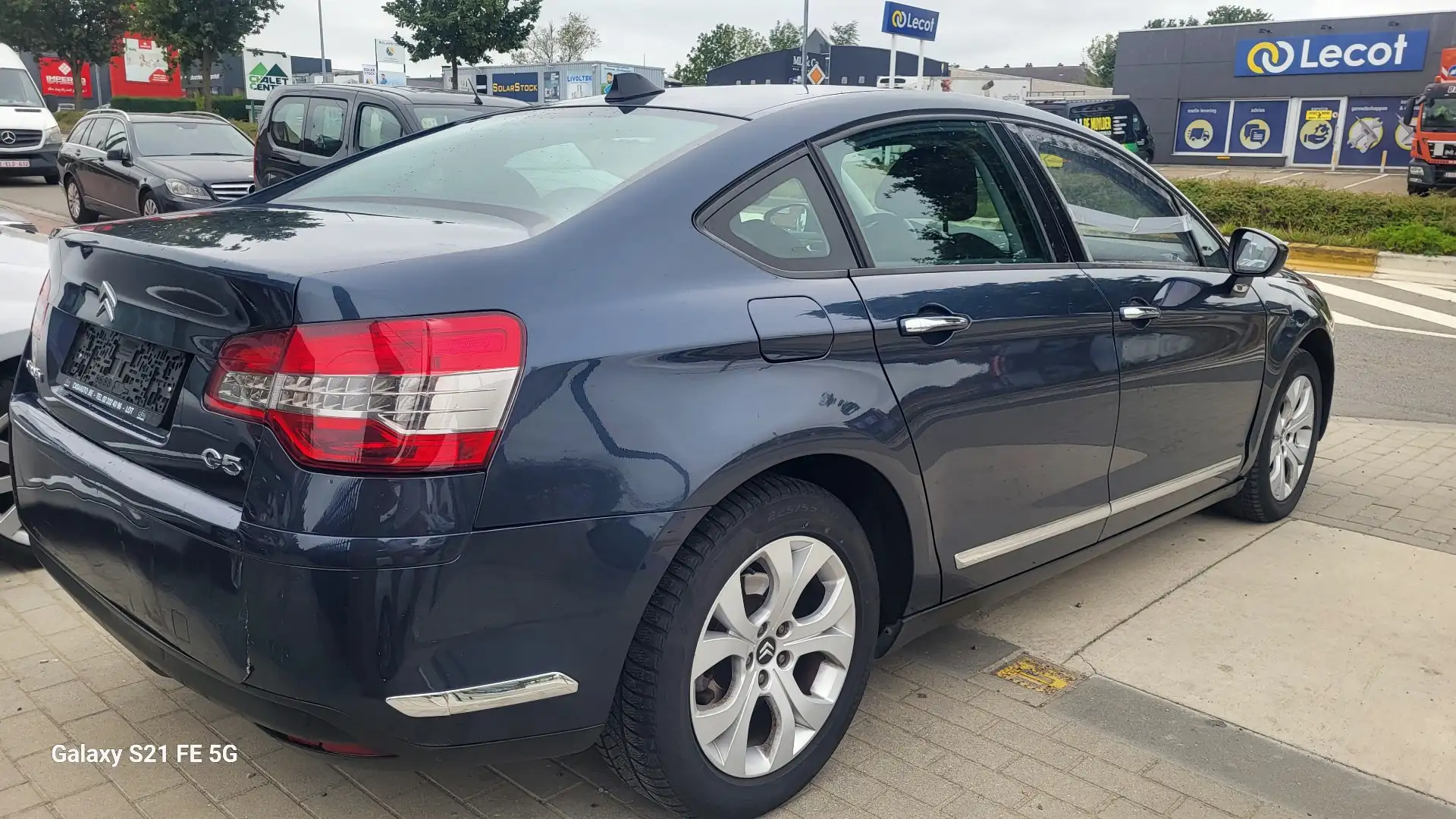Citroen C5 C5 1.6 HDi Seduction FAP Bleu - 2