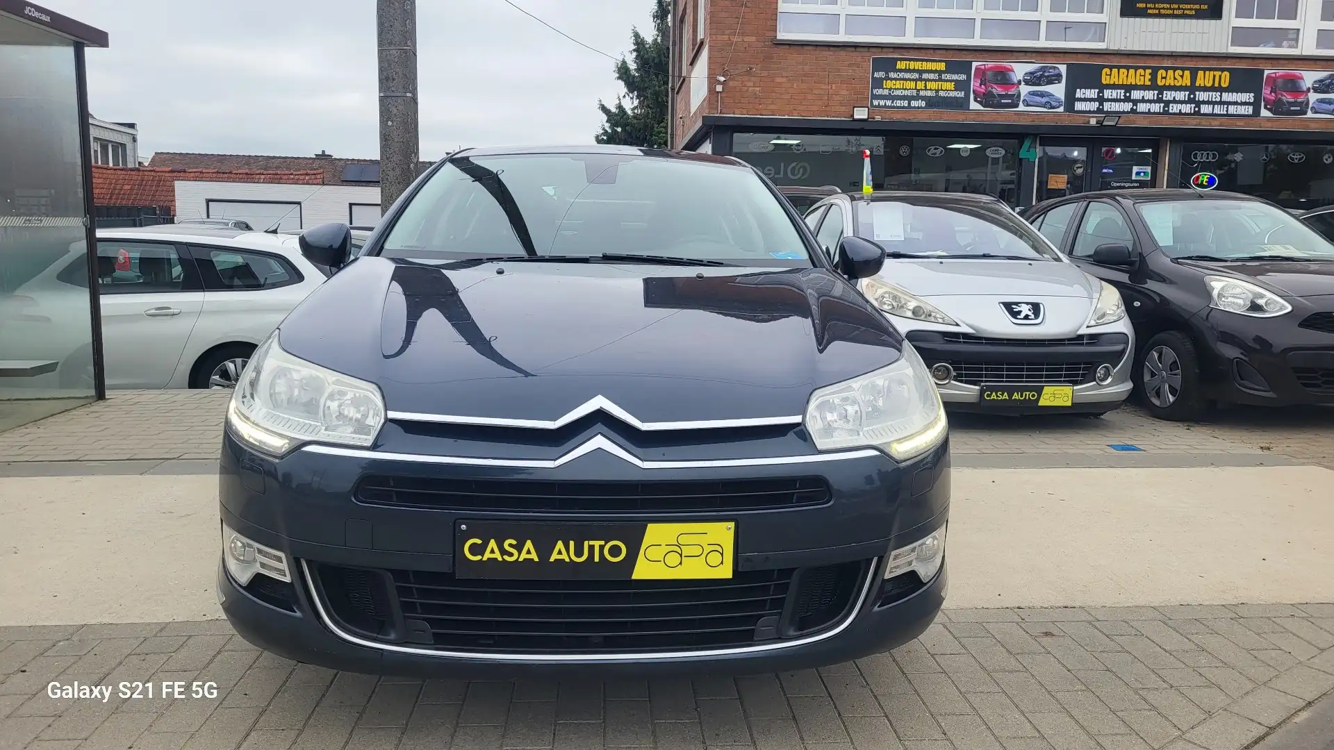 Citroen C5 C5 1.6 HDi Seduction FAP Bleu - 1