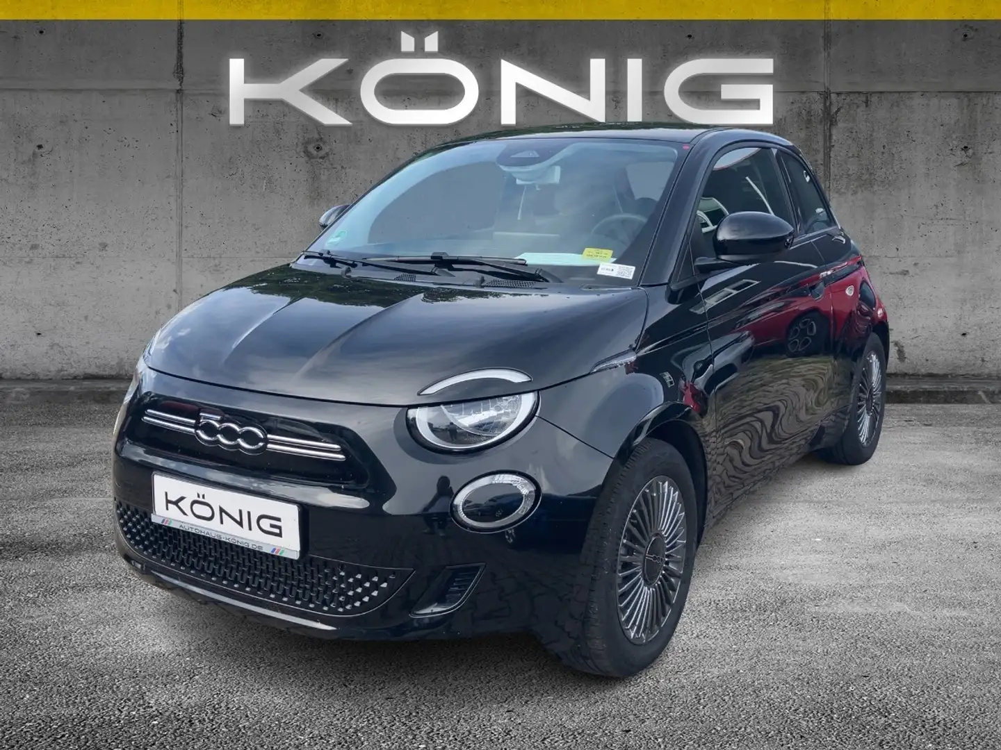 Fiat 500e Icon 118 PS - Navi Klimaautomatik Noir - 1