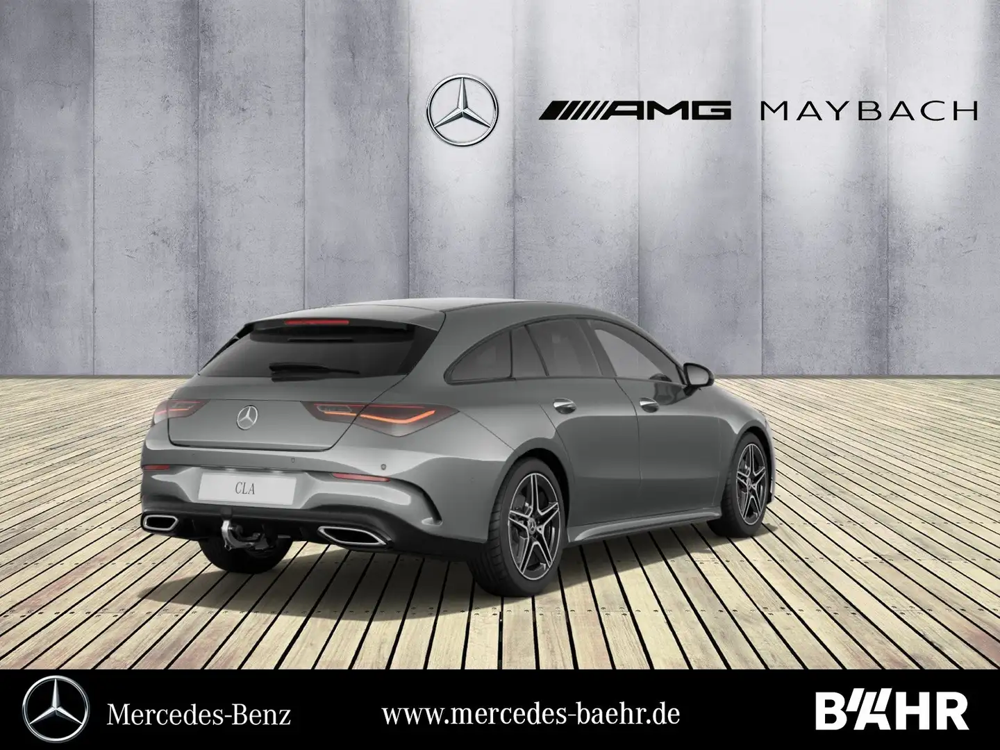 Mercedes-Benz CLA 200 CLA 200 d SB AMG+Night/MBUX/Multibeam/RFK/AHK Navi Grau - 2