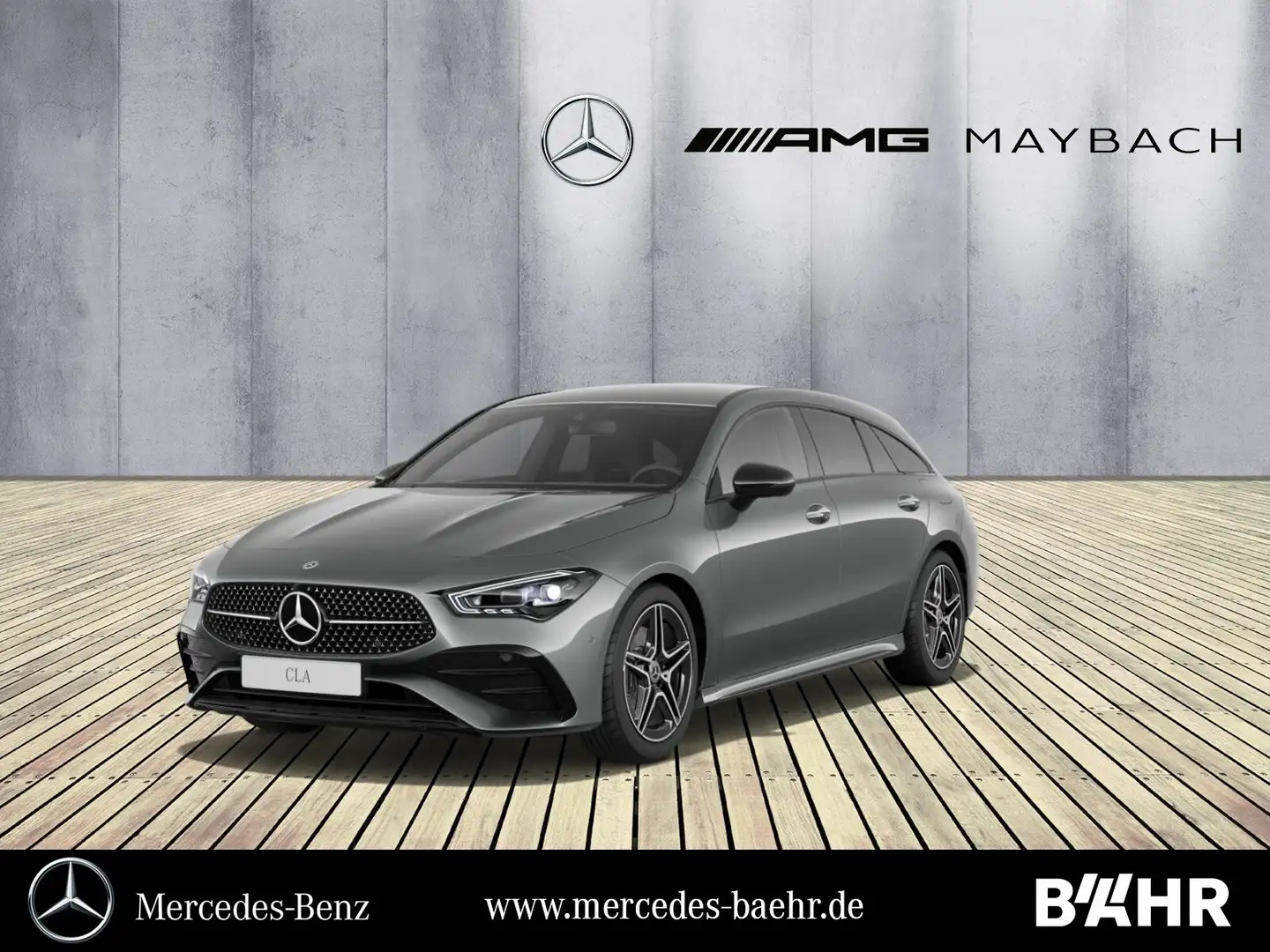Mercedes-Benz CLA 200 CLA 200 d SB AMG+Night/MBUX/Multibeam/RFK/AHK Navi Grau - 1