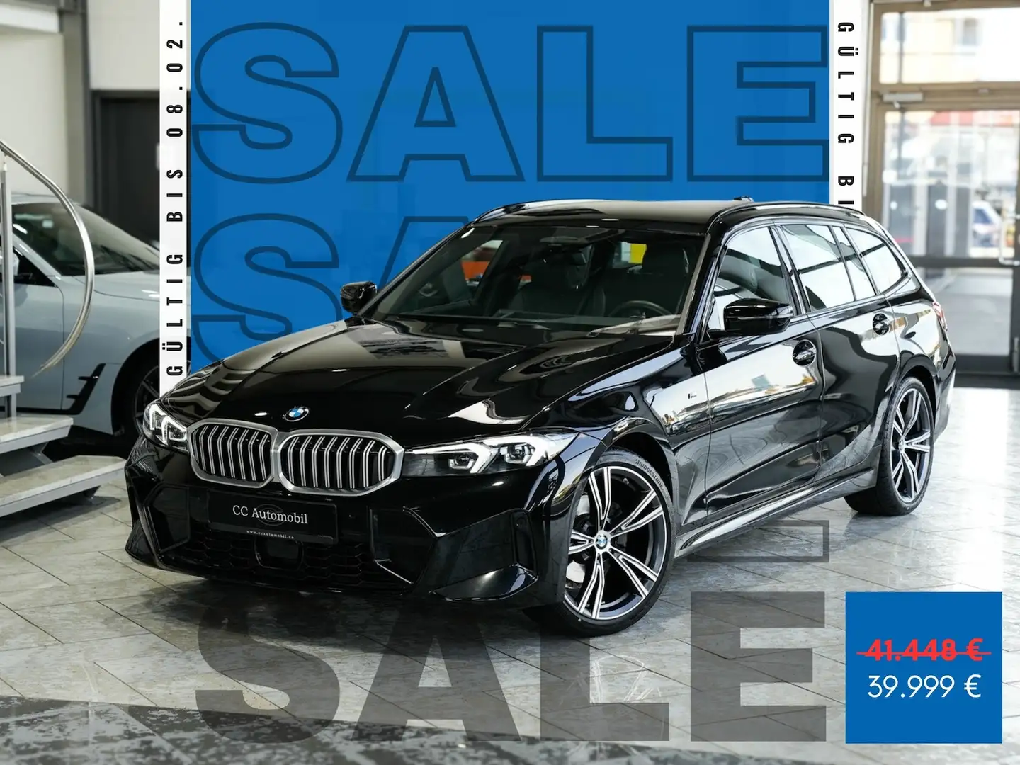 BMW 320 320d xDrive Touring M Sport 19LM Memory Individ Schwarz - 1