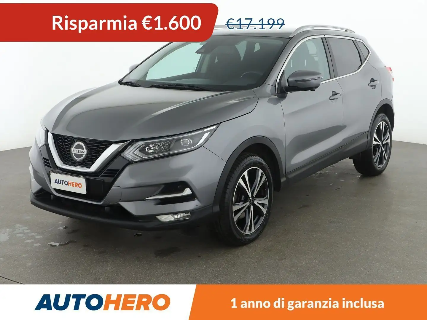 Nissan Qashqai 1.5 dCi N-Connecta 115 CV Grigio - 1