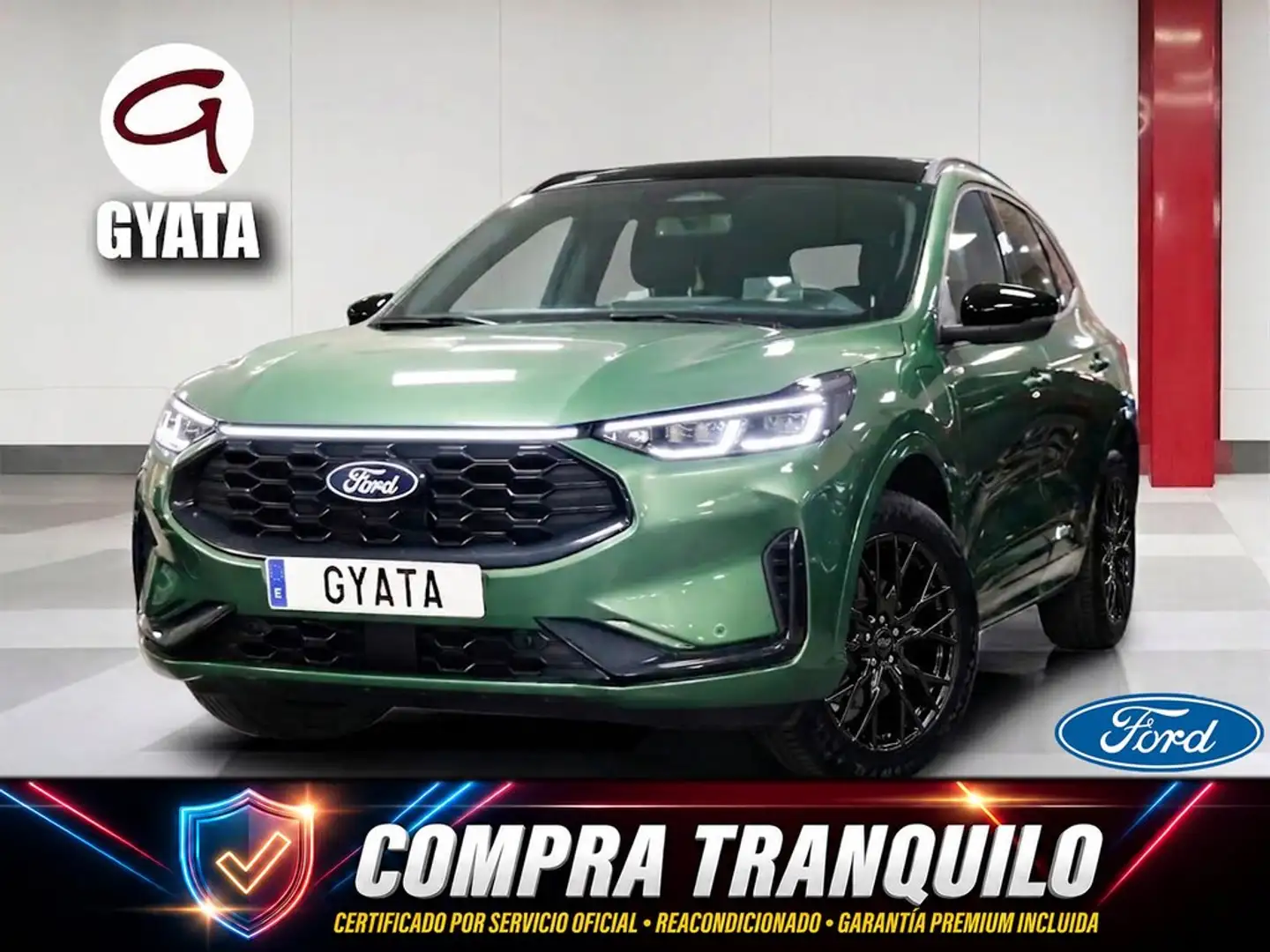 Ford Kuga 2.5 Duratec PHEV Sound Edition 4x2 Verde - 1