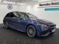 Mercedes-Benz C 220 d T AMG+AHK+KEYLESS+PANO+DIGITAL+DISTR Blau - thumbnail 3