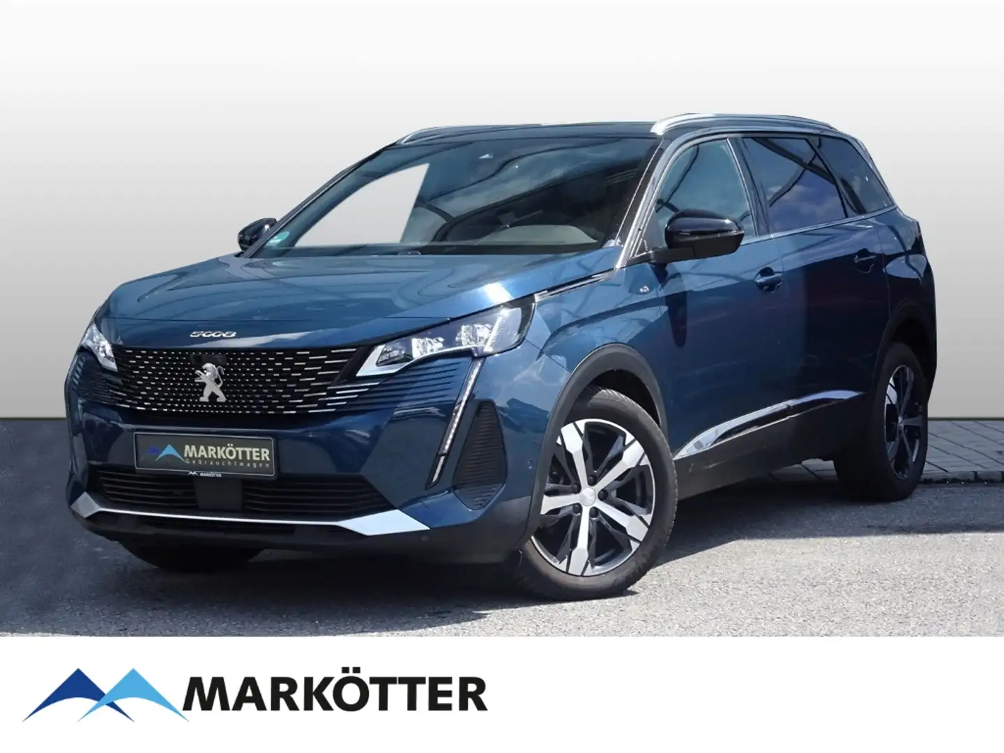 Peugeot 5008 GT 1.2 PureTech 130 EU6d 7-Sitzer/LED/ACC/ Blau - 1