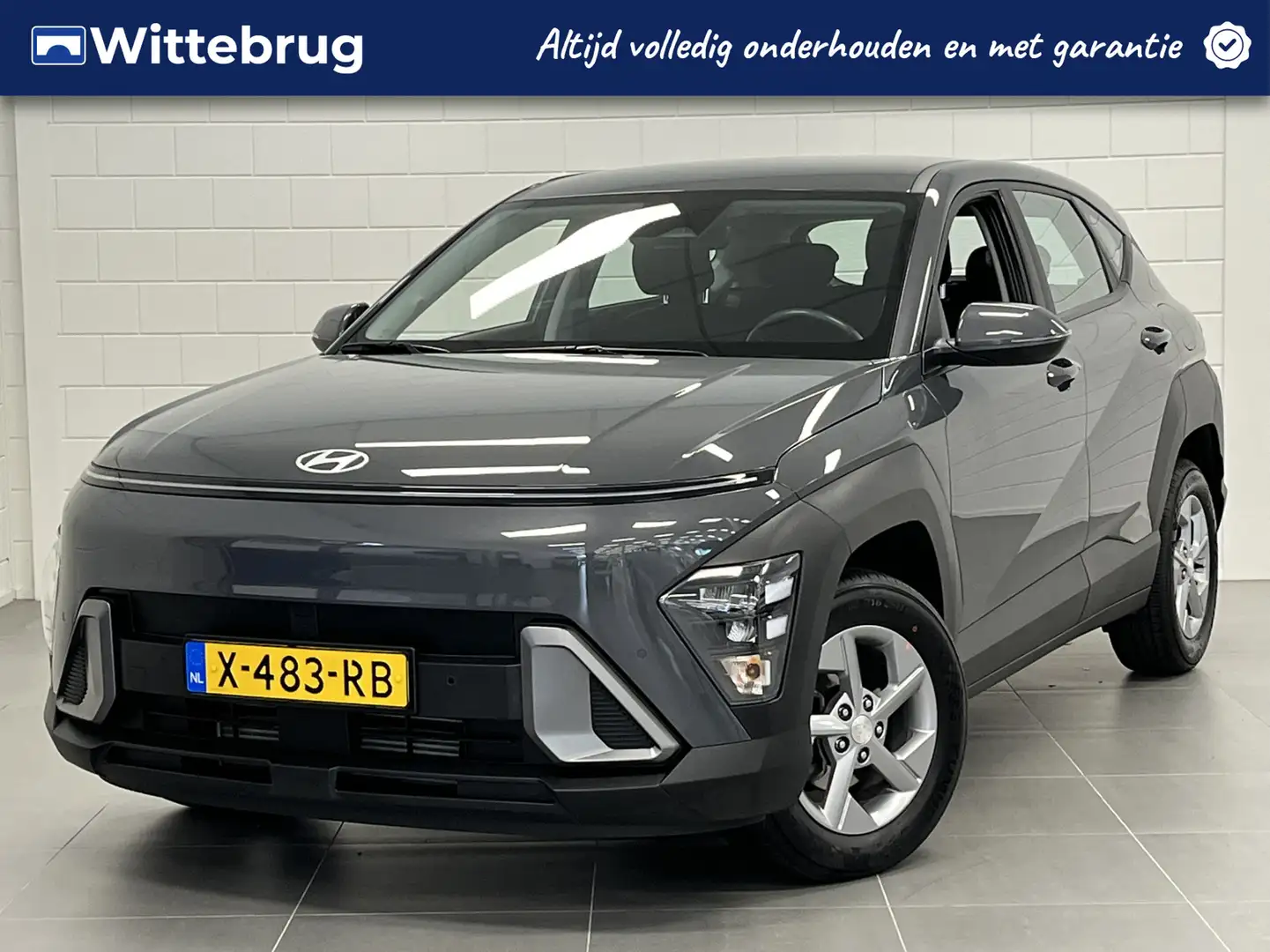 Hyundai KONA 1.0 T-GDI Comfort LED | NAVIGATIE | KEYLESS ENTRY Grijs - 1