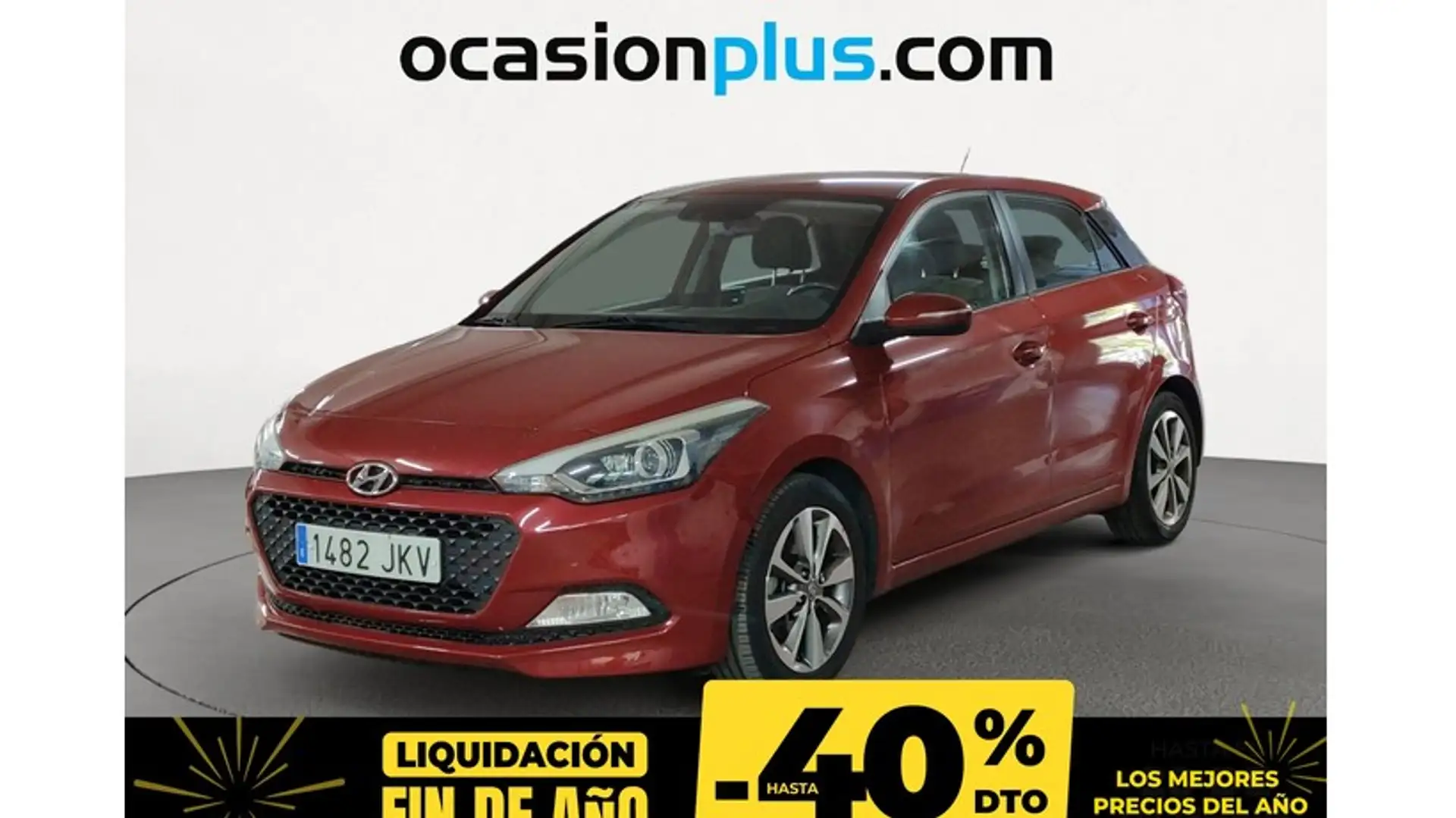 Hyundai i20 1.4CRDI Tecno Rouge - 1