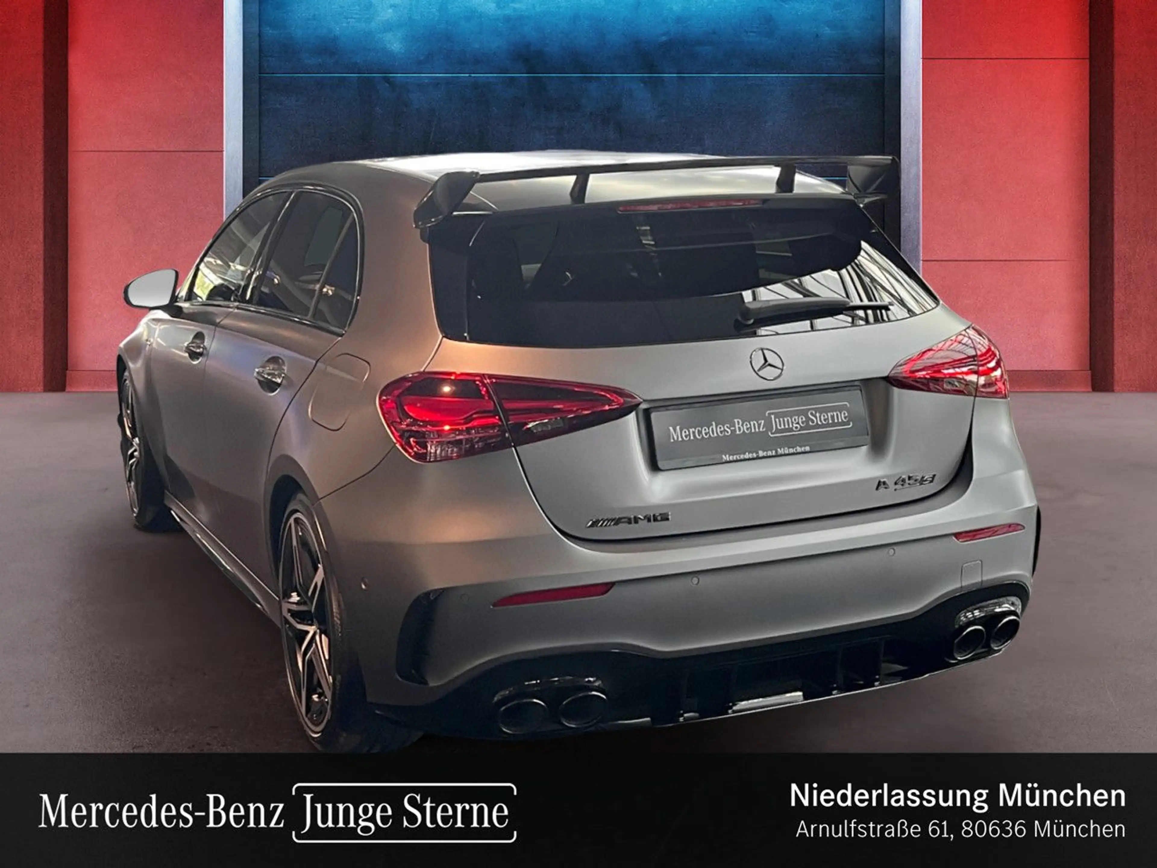 Mercedes-Benz A 45 AMG A 45 S 4M DRIVERS+PANO+MULTIBEAM+BURMESTER+KAMERA — photo 3