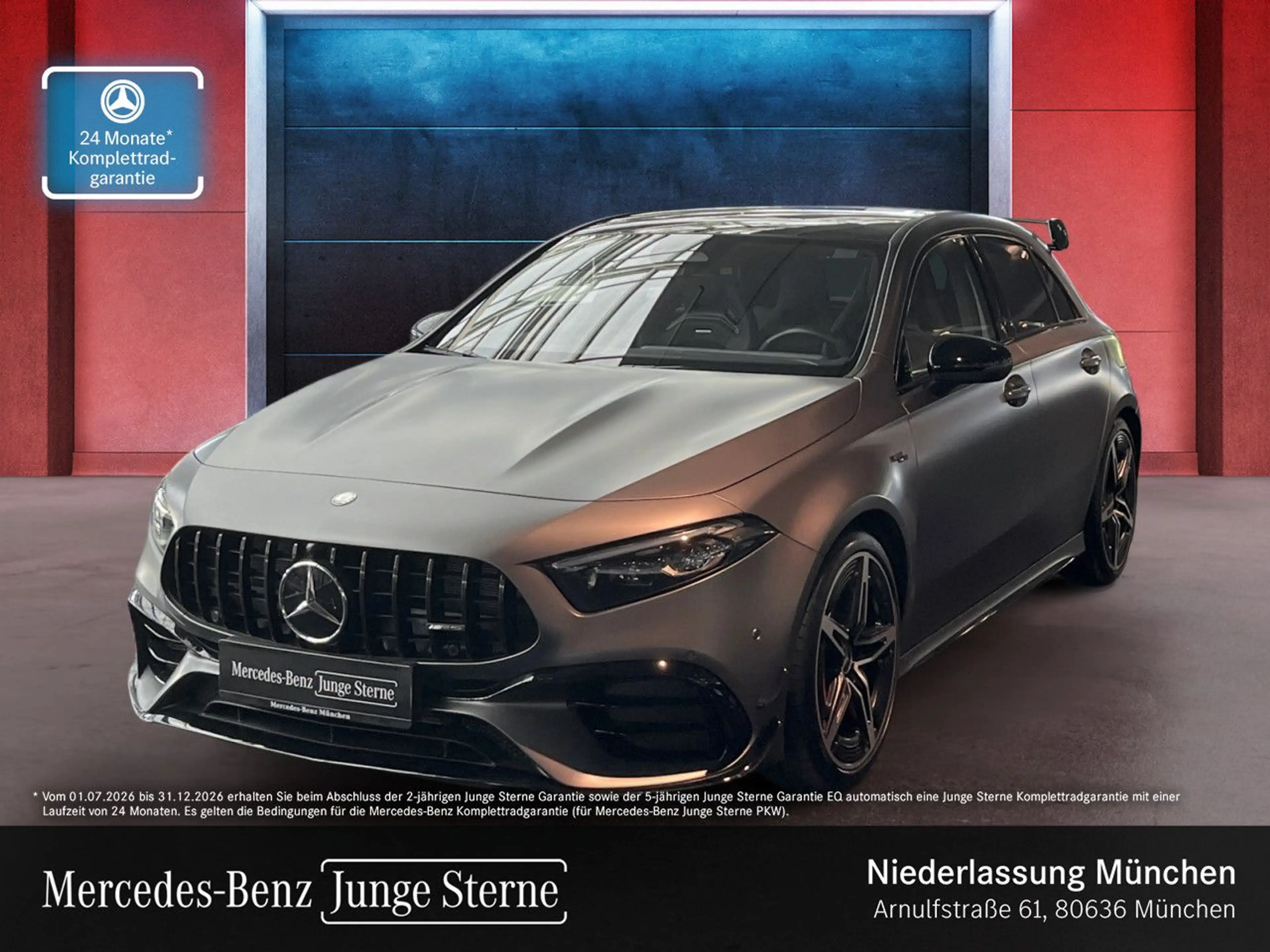 Mercedes-Benz A 45 AMG A 45 S 4M DRIVERS+PANO+MULTIBEAM+BURMESTER+KAMERA