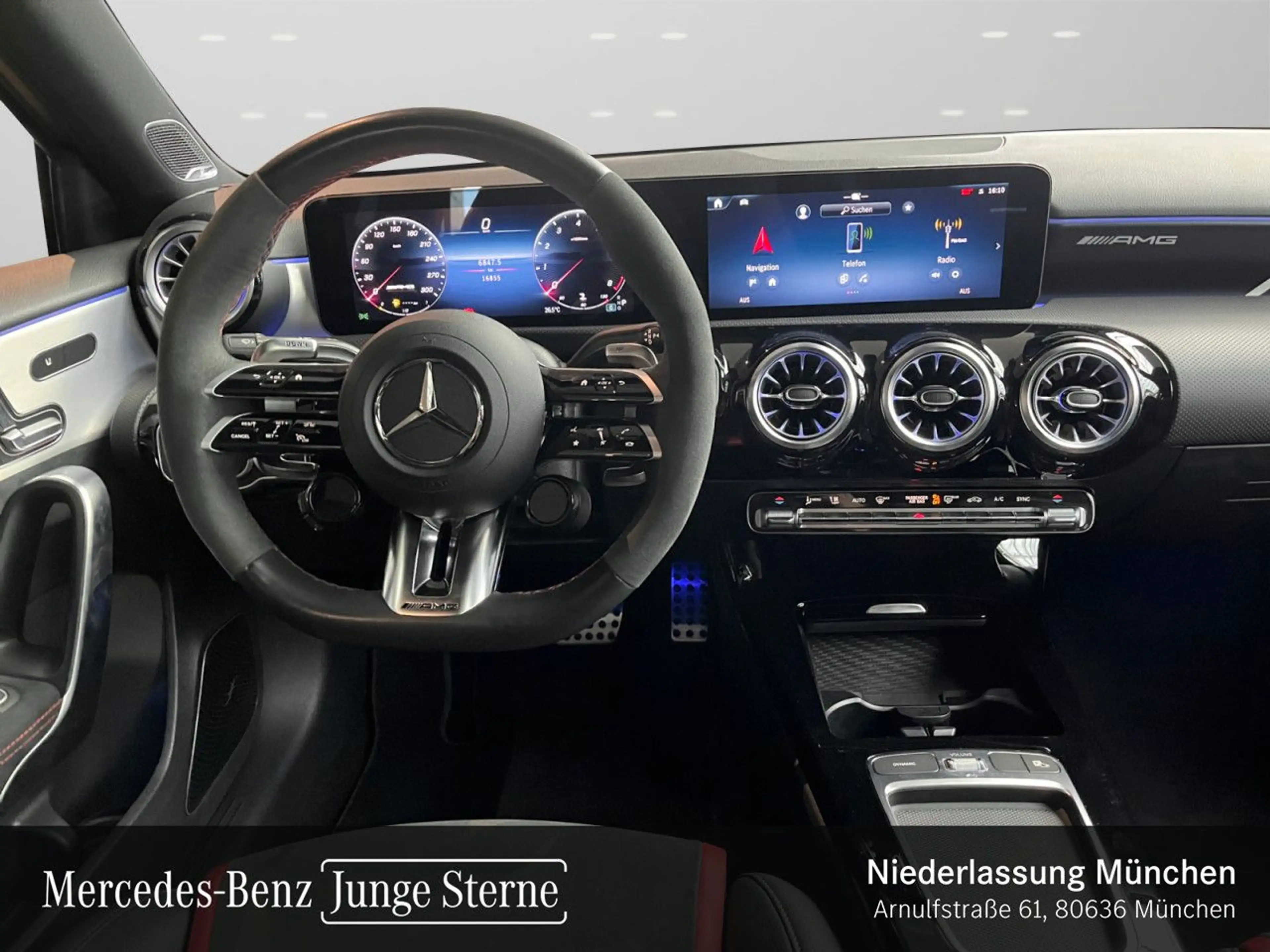 Mercedes-Benz A 45 AMG A 45 S 4M DRIVERS+PANO+MULTIBEAM+BURMESTER+KAMERA — photo 10