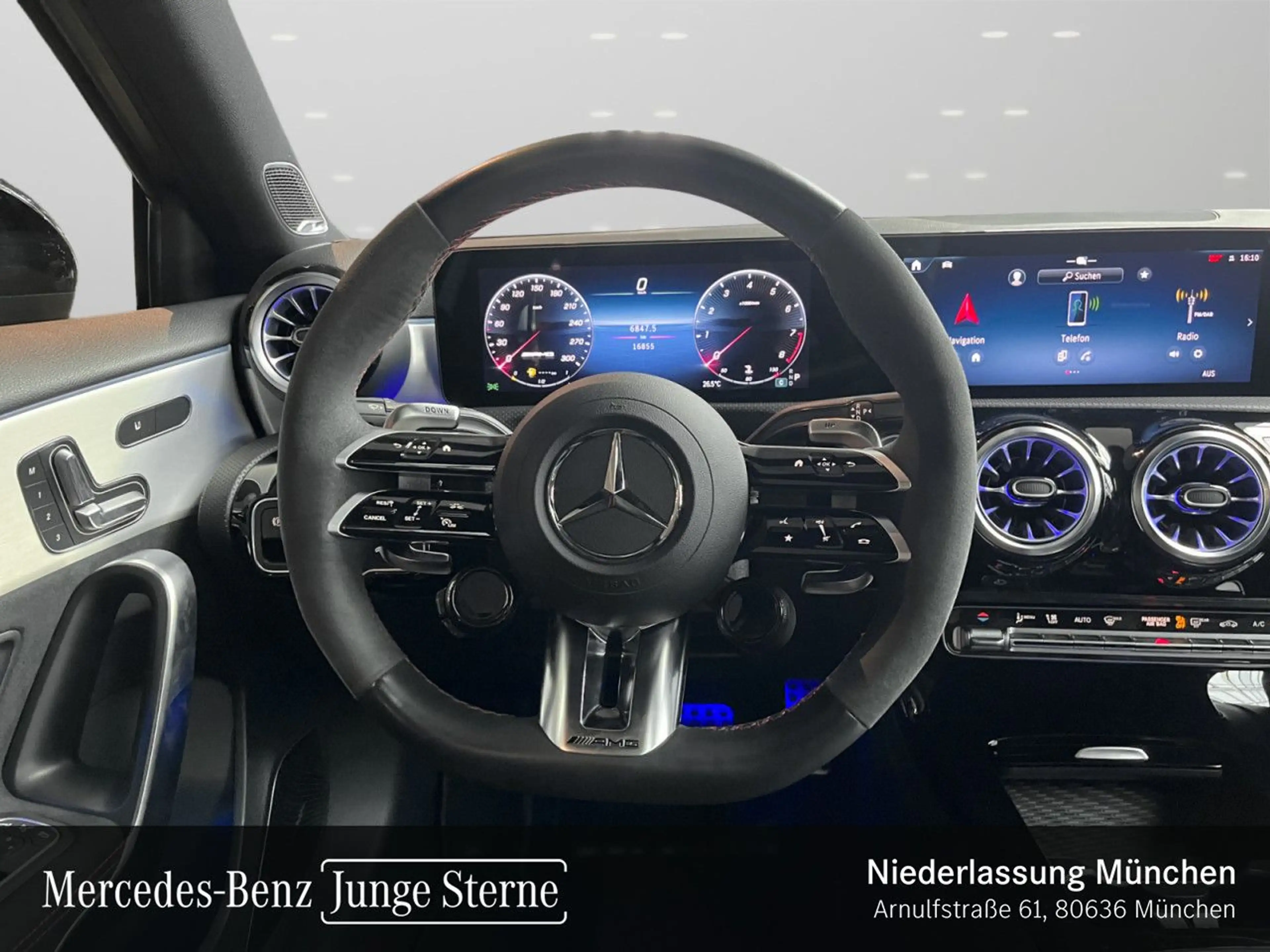 Mercedes-Benz A 45 AMG A 45 S 4M DRIVERS+PANO+MULTIBEAM+BURMESTER+KAMERA — photo 11
