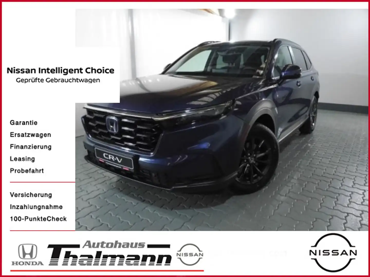 Honda CR-V e:HEV Advance AWD Bleu - 1