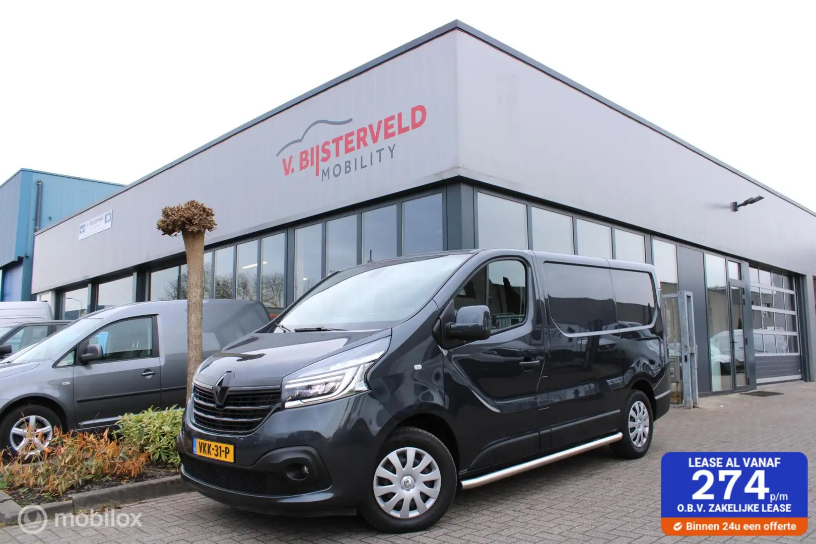 Renault Trafic bestel 2.0 dCi 120 T29 L1H1 Luxe Gris - 1