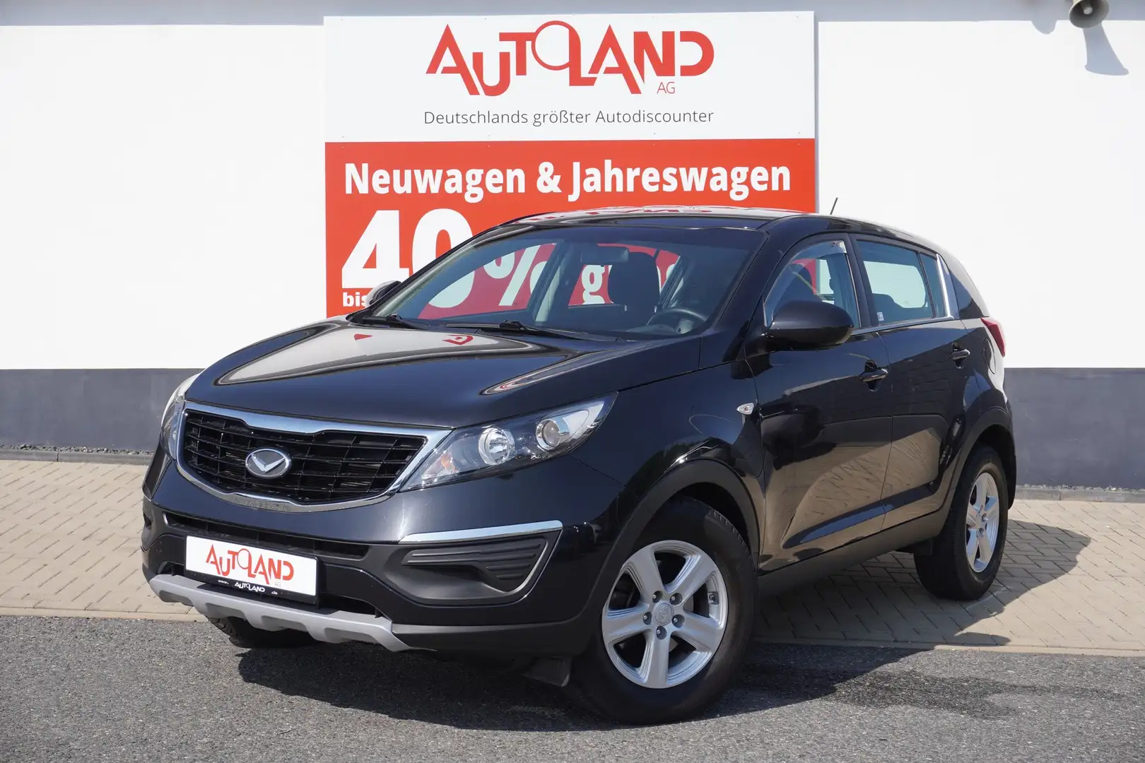 Kia Sportage 1.6 Klima PDC AHK USB Schwarz - 2