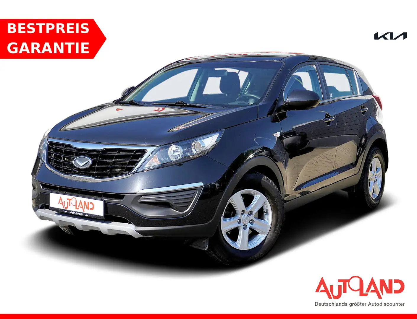 Kia Sportage 1.6 Klima PDC AHK USB Schwarz - 1