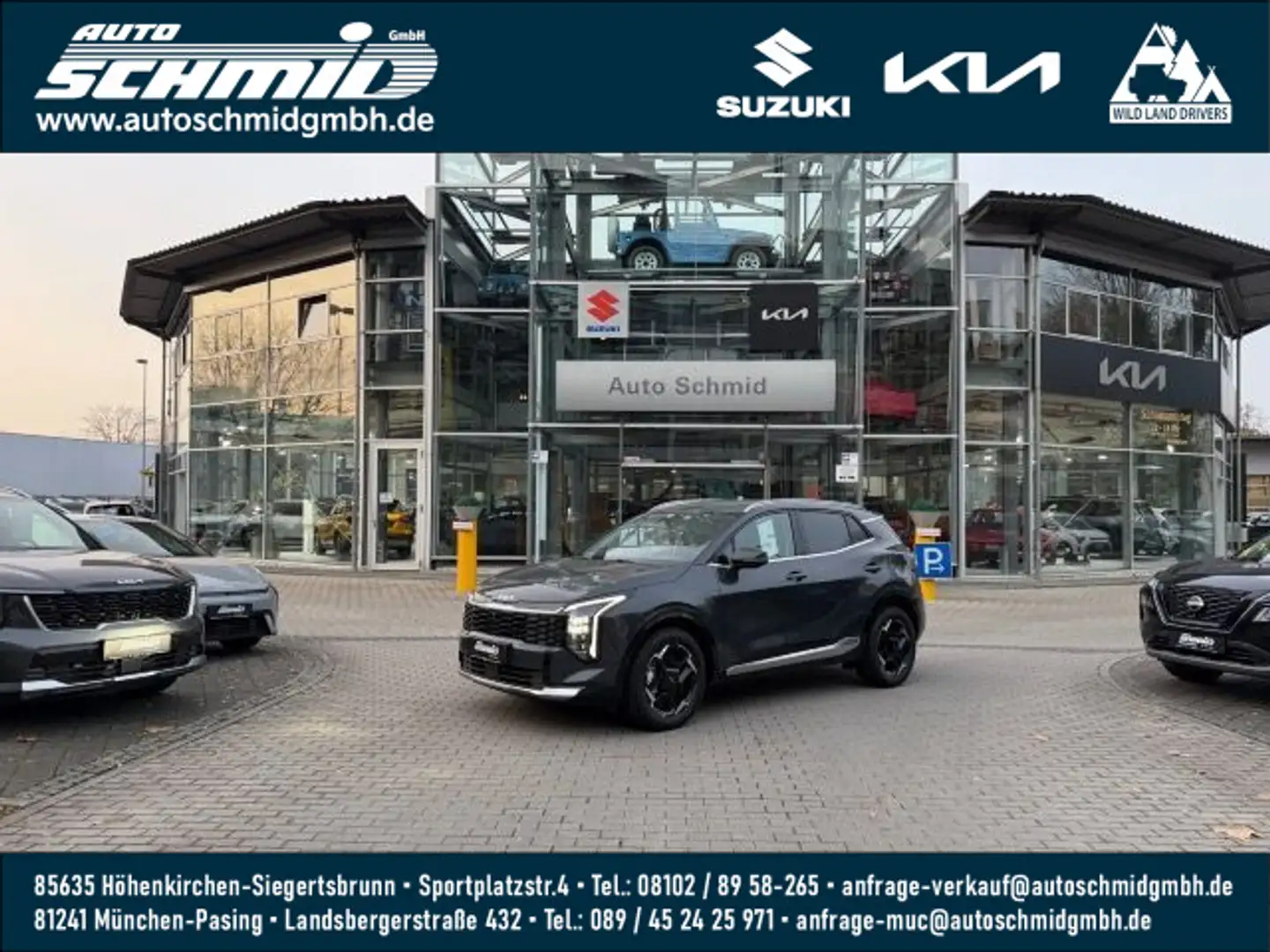 Kia Sportage SPORTAGE 1.6T 2WD DCT AUTOMATIK SPIRIT DRIVE SOU Zwart - 1