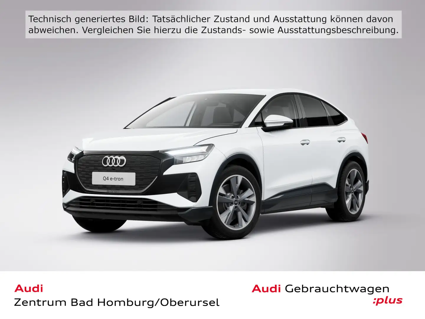 Audi Q4 e-tron 45*Navi*LED*Alu*AHK*PDC*Virt Weiß - 1