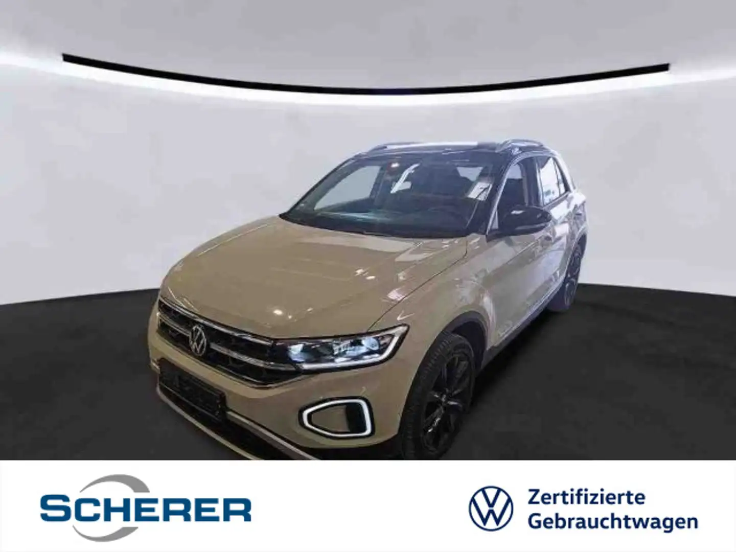 Volkswagen T-Roc Style 1.5 TSI DSG LED+ NAVI AHK RFK ACC Grijs - 1