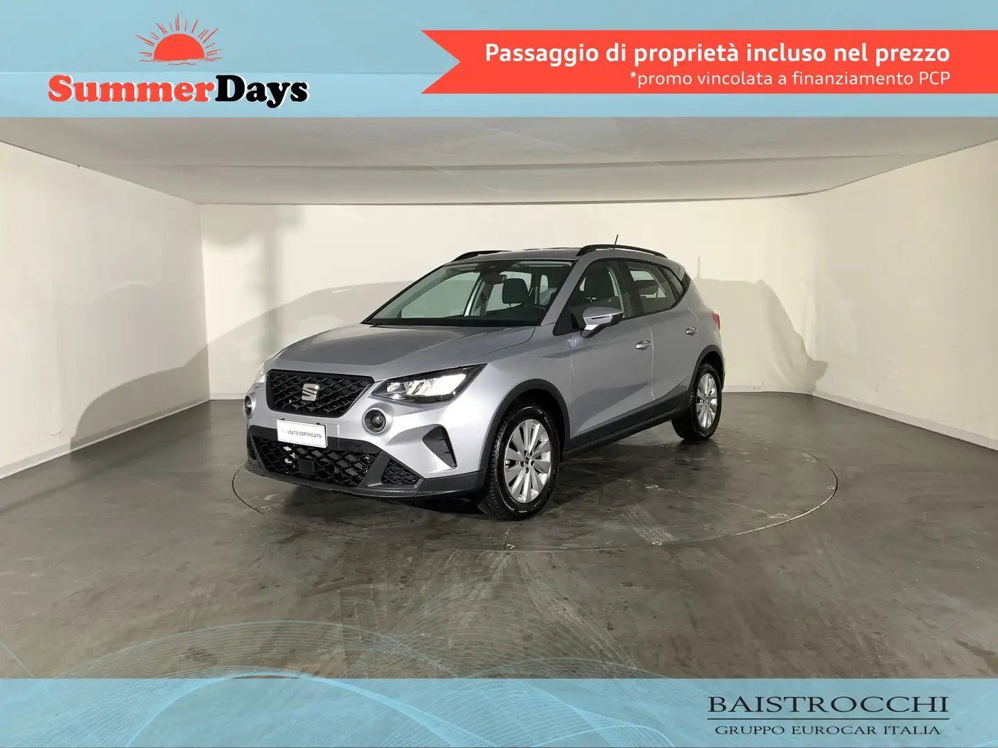 SEAT Arona 1.0 tgi style 90cv Plateado - 1