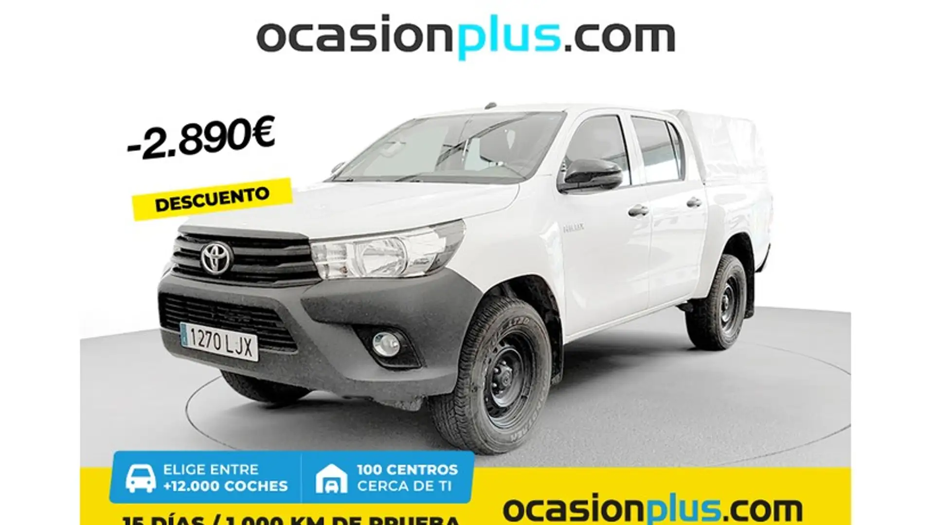 Toyota Hilux Cabina Doble GX Blanco - 1