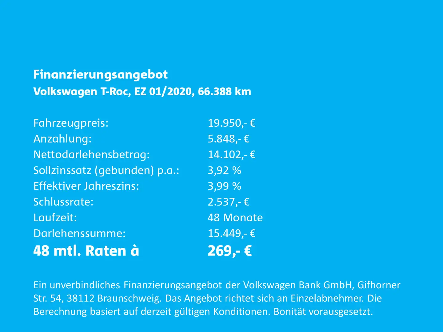 Volkswagen T-Roc IQ.DRIVE Blau - 2