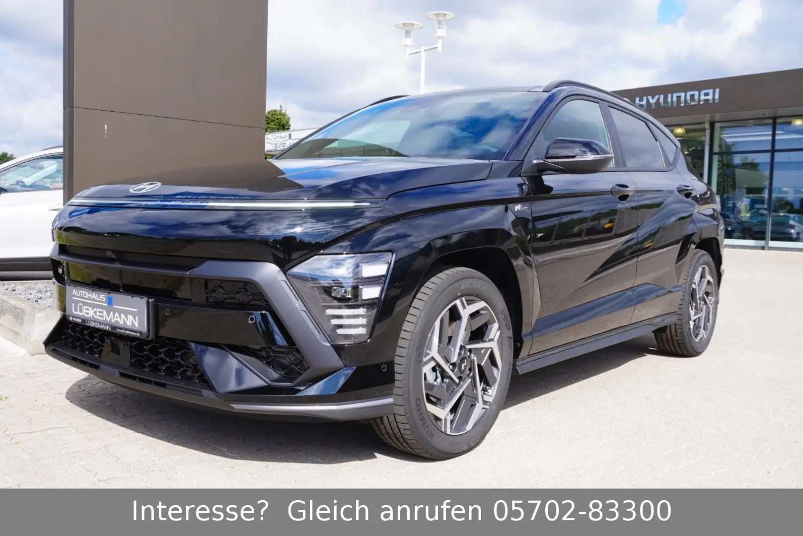 Hyundai KONA 1.6 GDi Hybrid N Line *ULTIMATE-PAKET+WKR* Schwarz - 1