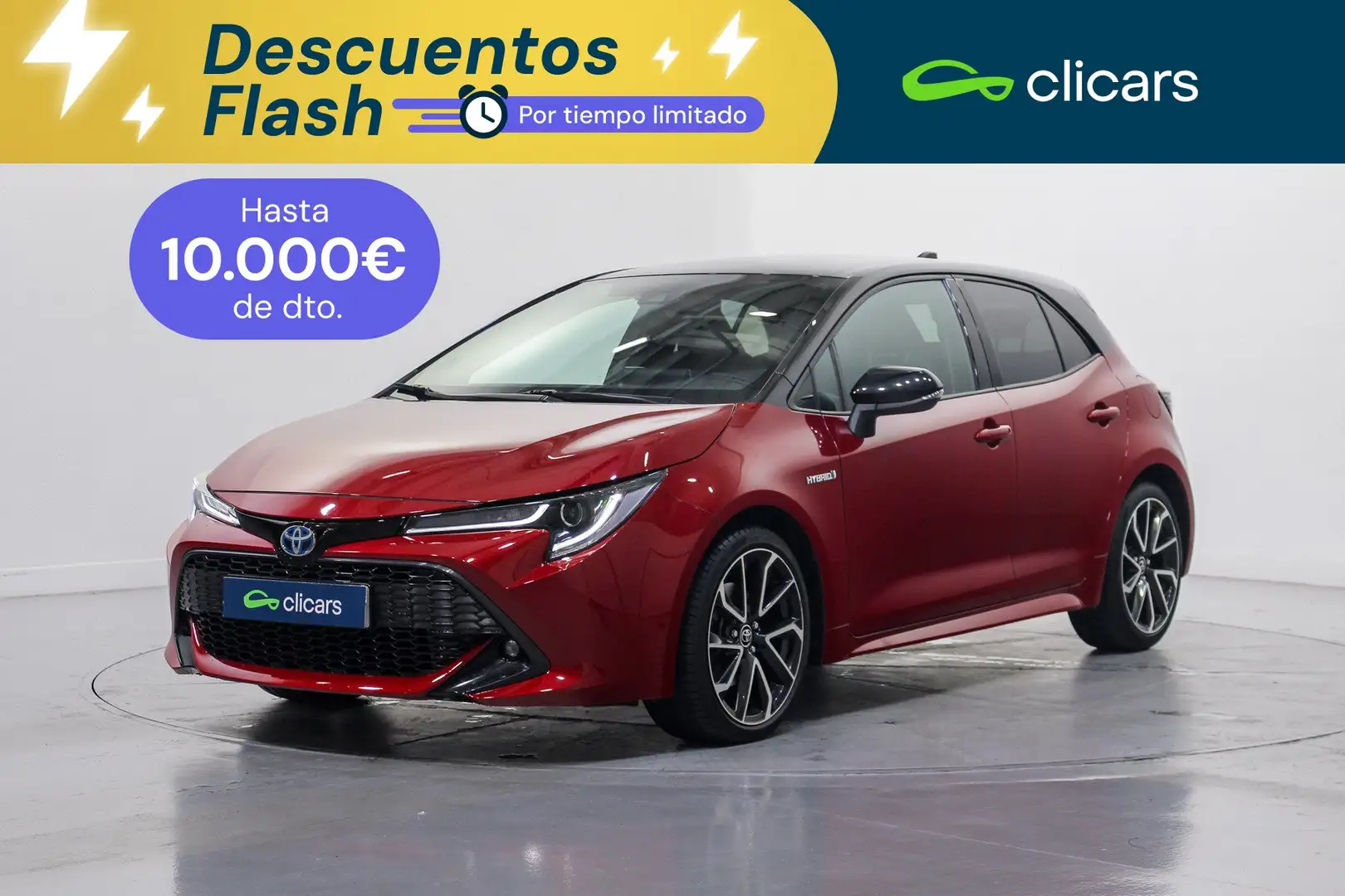 Toyota Corolla 180H Feel! Rojo - 1