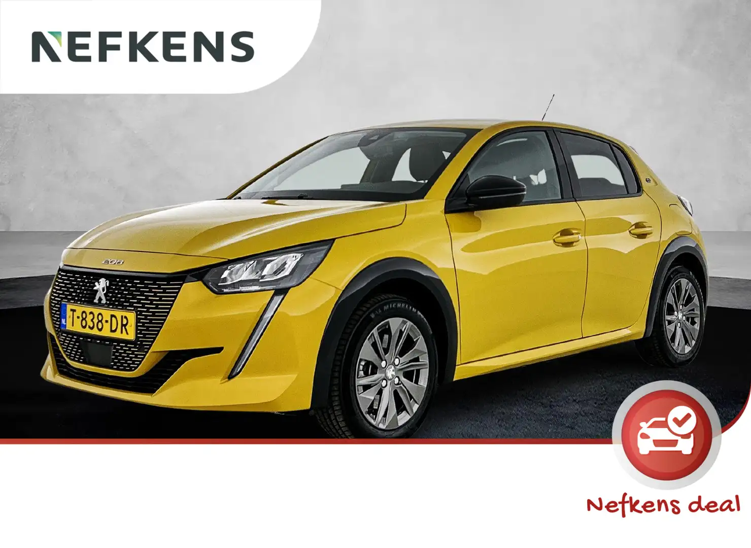 Peugeot e-208 EV Allure Pack 50 kWh 136pk | Navigatie via Apple Jaune - 1