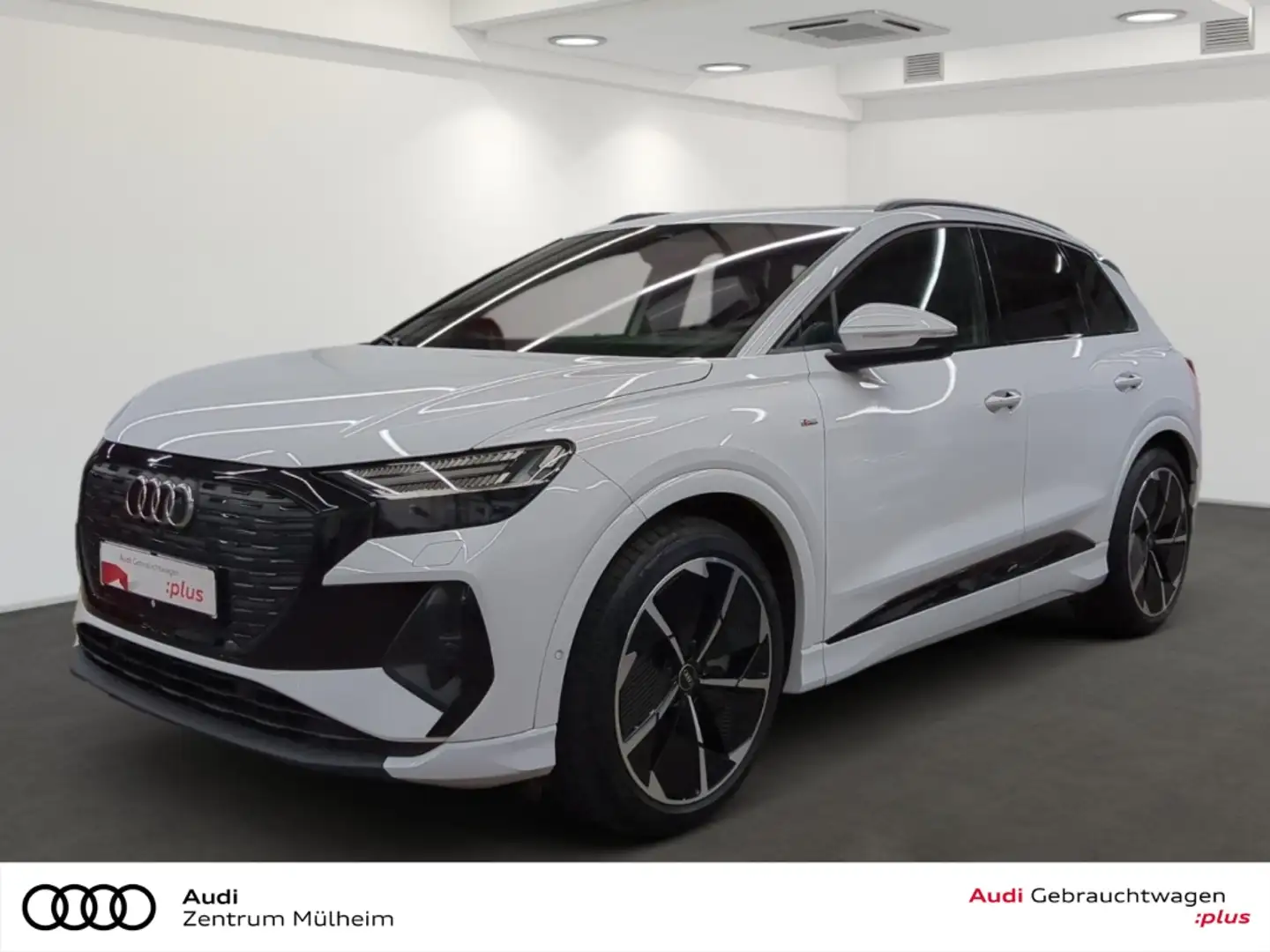 Audi Q4 e-tron 40 S-Line Matrix LED virtual Head up Weiß - 1