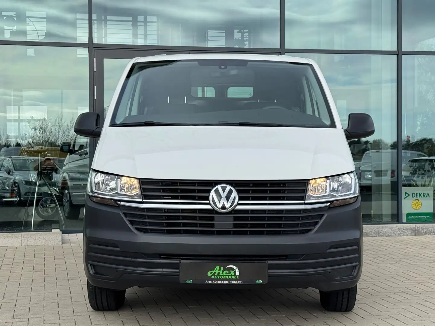 Volkswagen T6 Transporter T6 2.0 TDI Transporter Kasten 1. Hand Gewerbe Weiß - 2