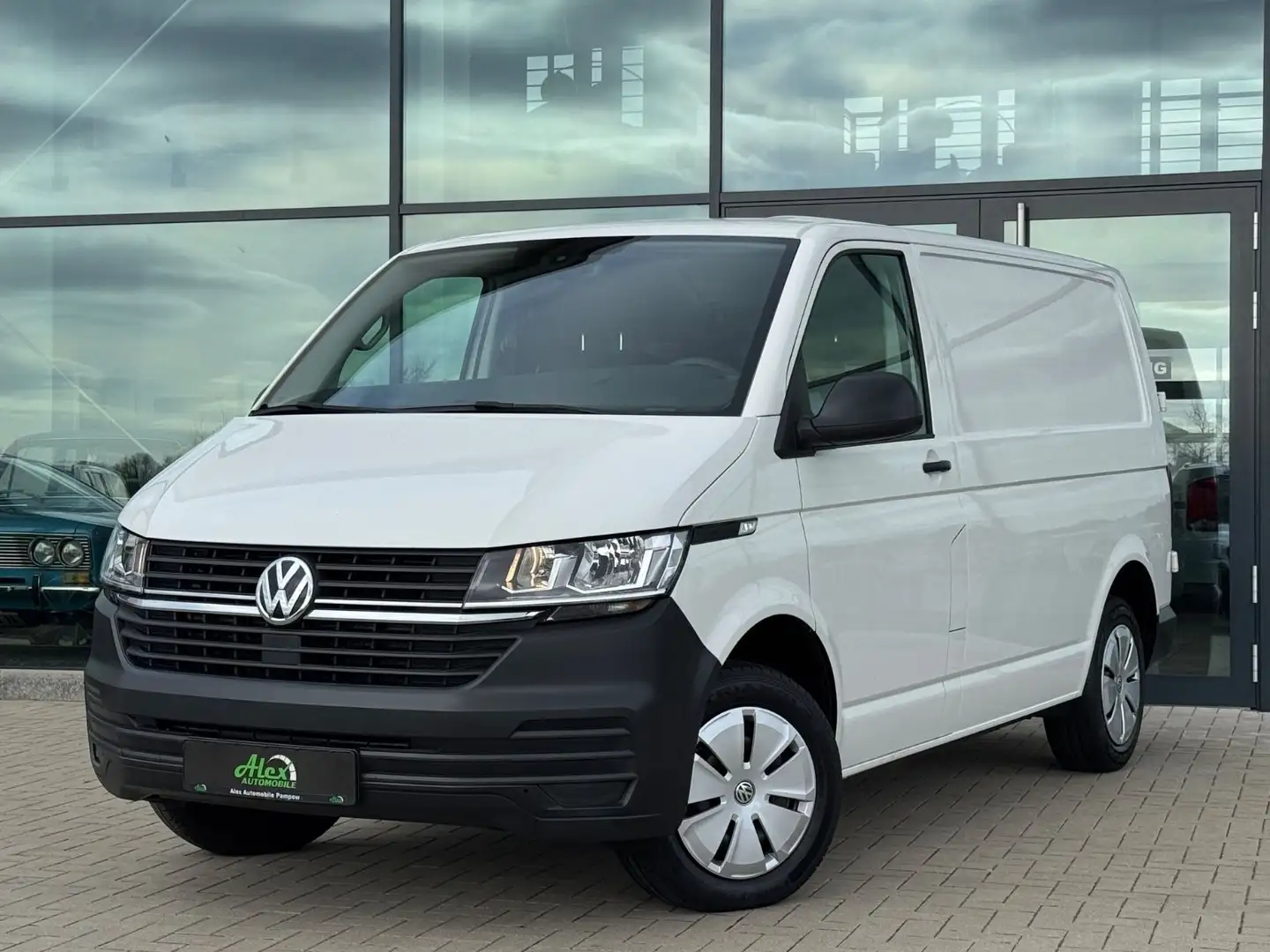 Volkswagen T6 Transporter T6 2.0 TDI Transporter Kasten 1. Hand Gewerbe Weiß - 1