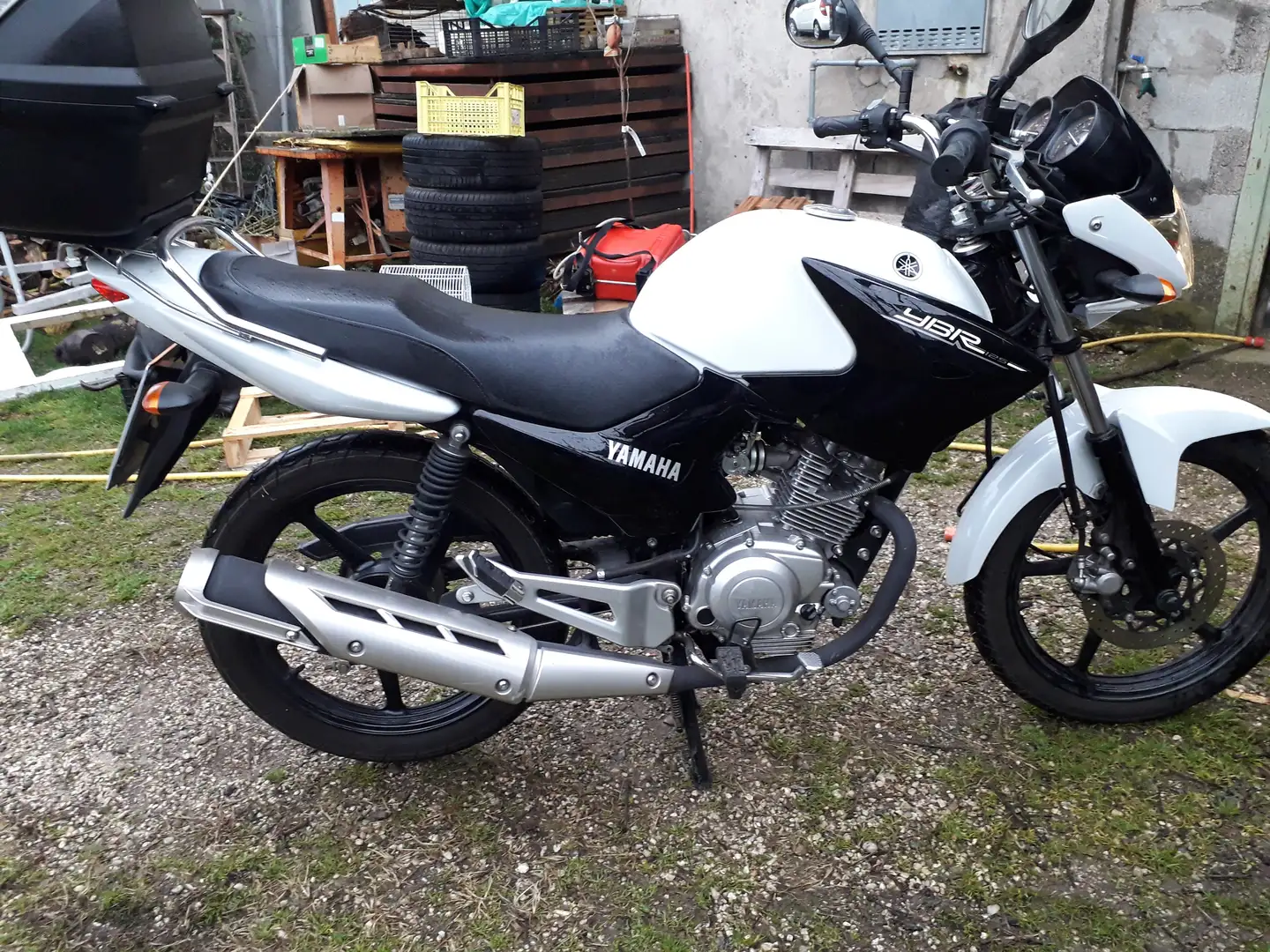 Yamaha YBR 125 Bianco - 2