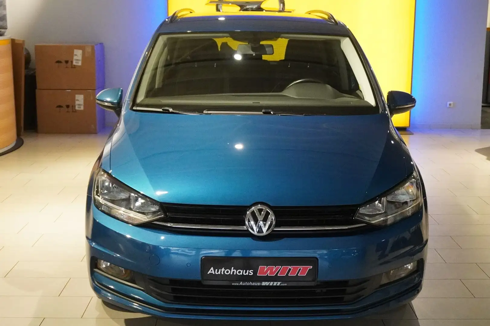 Volkswagen Touran Trendline 7-Sitzer °PDC°AHK°CarPlay Blau - 2