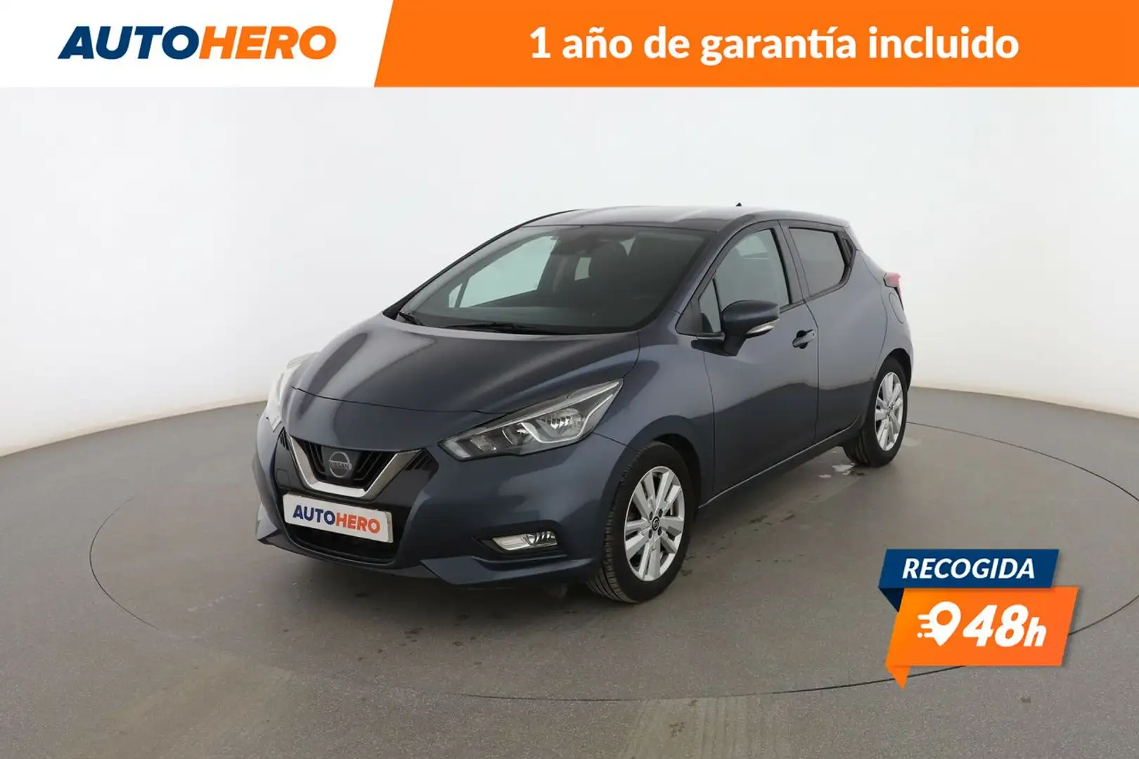 Nissan Micra IG-T Acenta 100 Gris - 1