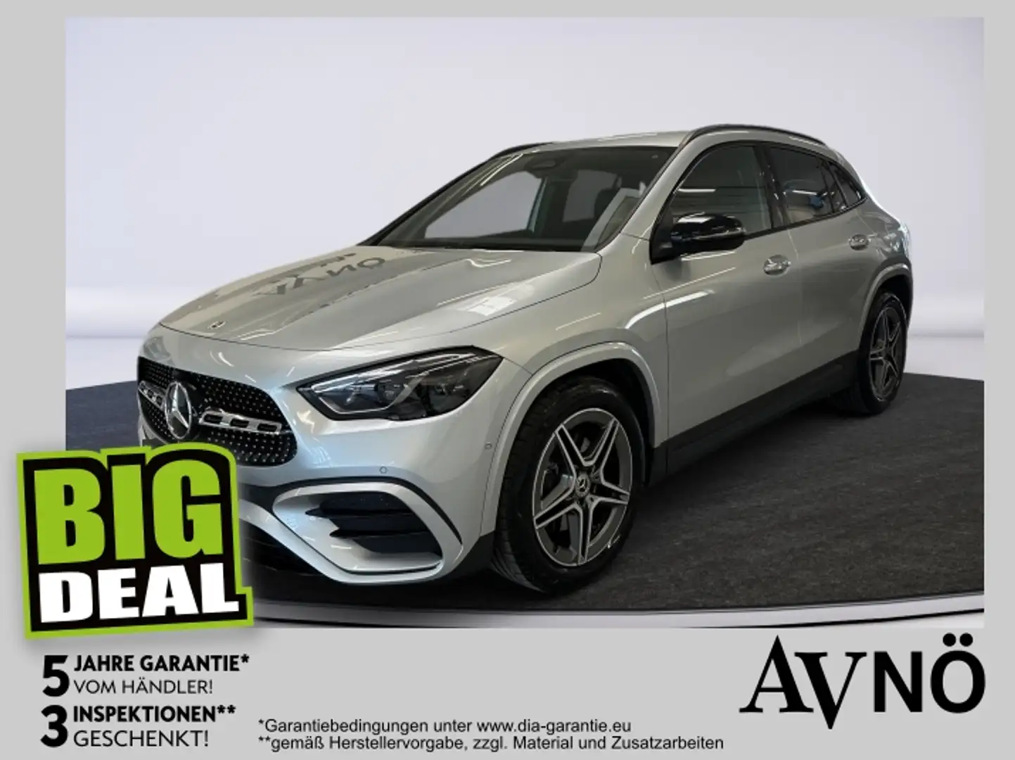 Mercedes-Benz GLA 180 AMG LINE MULTIBEAM LENKRANDHEIZUNG Silber - 1