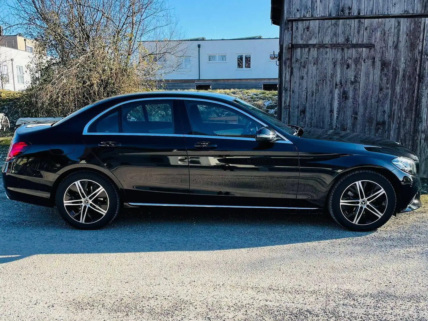 Mercedes-Benz C 180 C180D Avantgarde Schwarz - 2