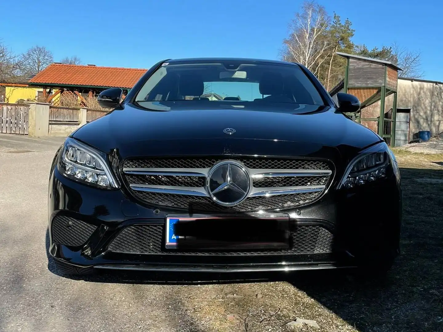 Mercedes-Benz C 180 C180D Avantgarde Schwarz - 1
