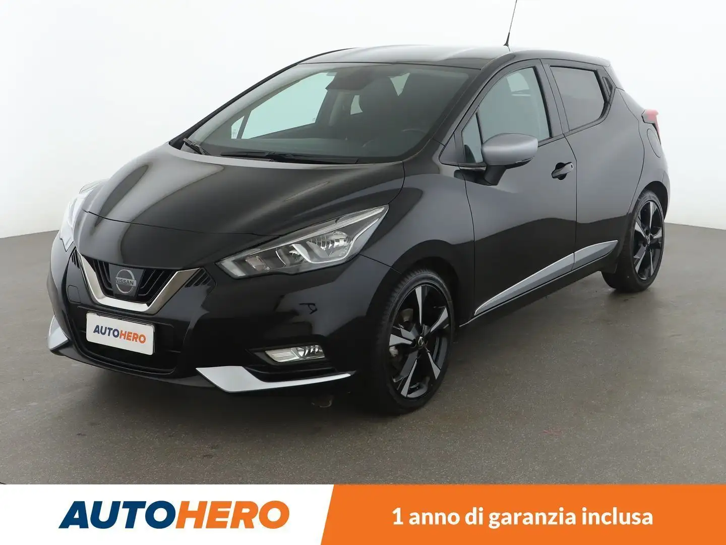 Nissan Micra 1.0 IG-T N-Connecta 100 CV Nero - 1