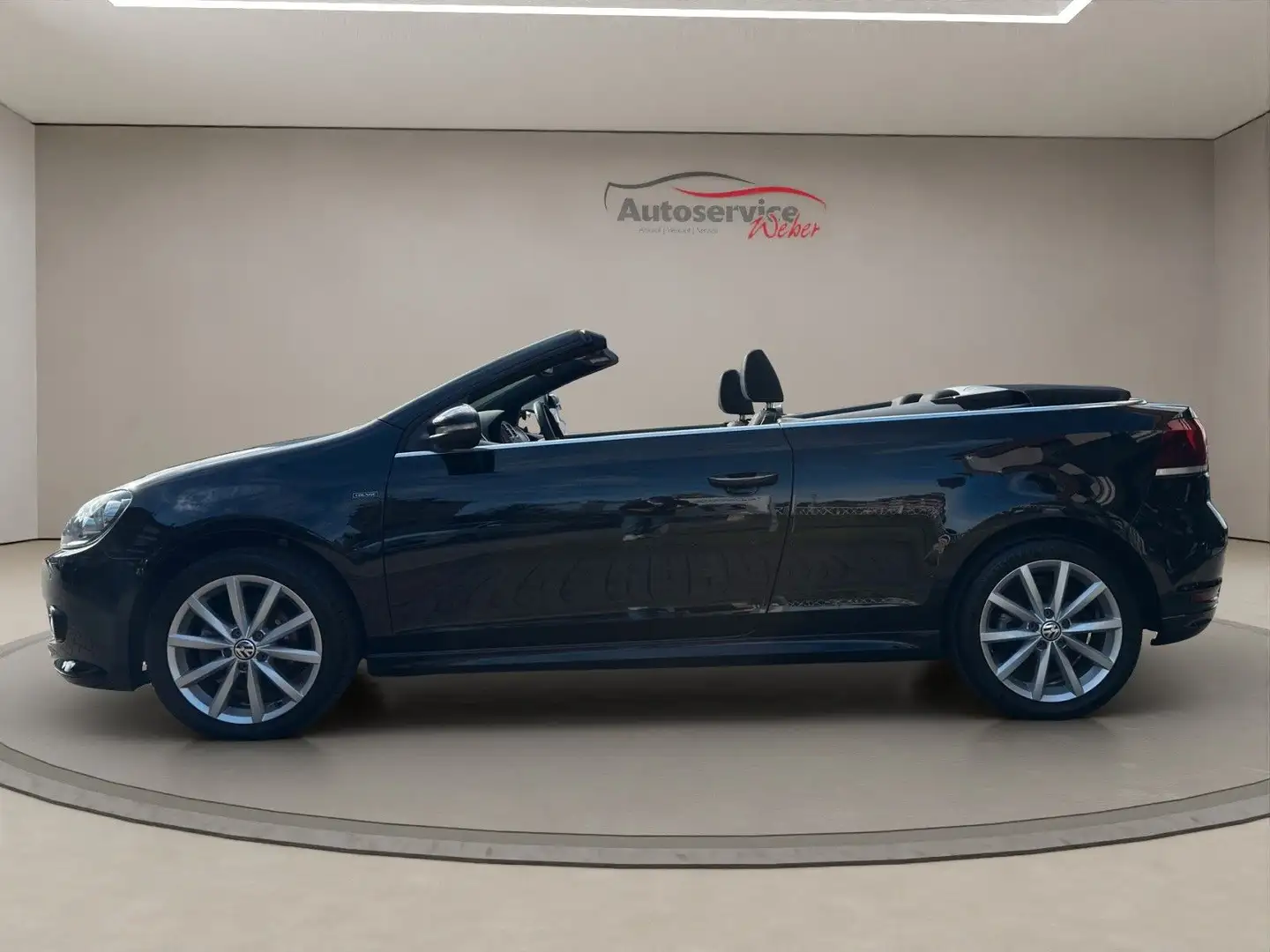 Volkswagen Golf VI Cabriolet Lounge BMT Noir - 2