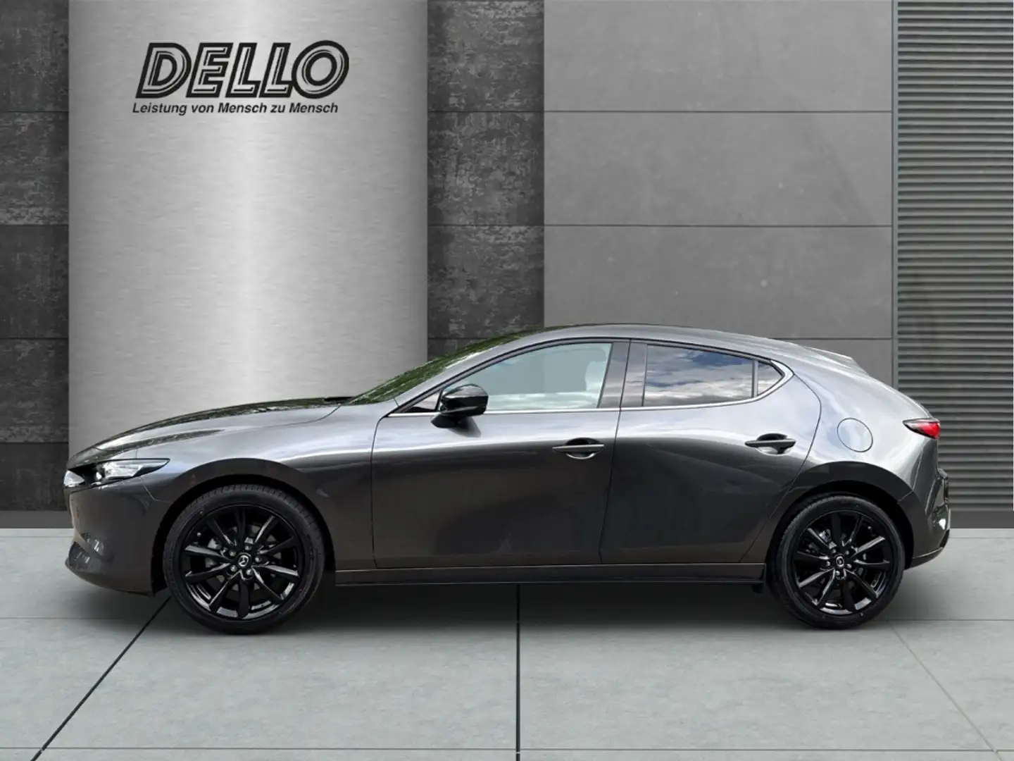 Mazda 3 140PS Auto. Homura ACC HUD Kamera SHZ Klima PDC Ap Gris - 2
