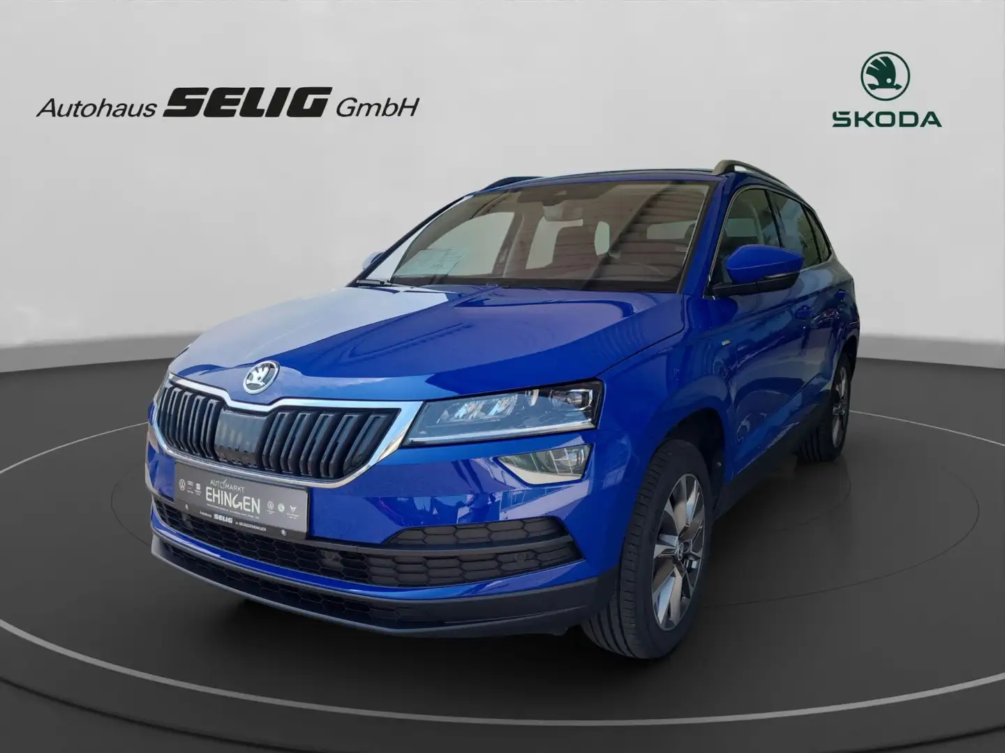 Skoda Karoq Clever 1.5 TSI 150 PS AHK,Business Amundse Blau - 1
