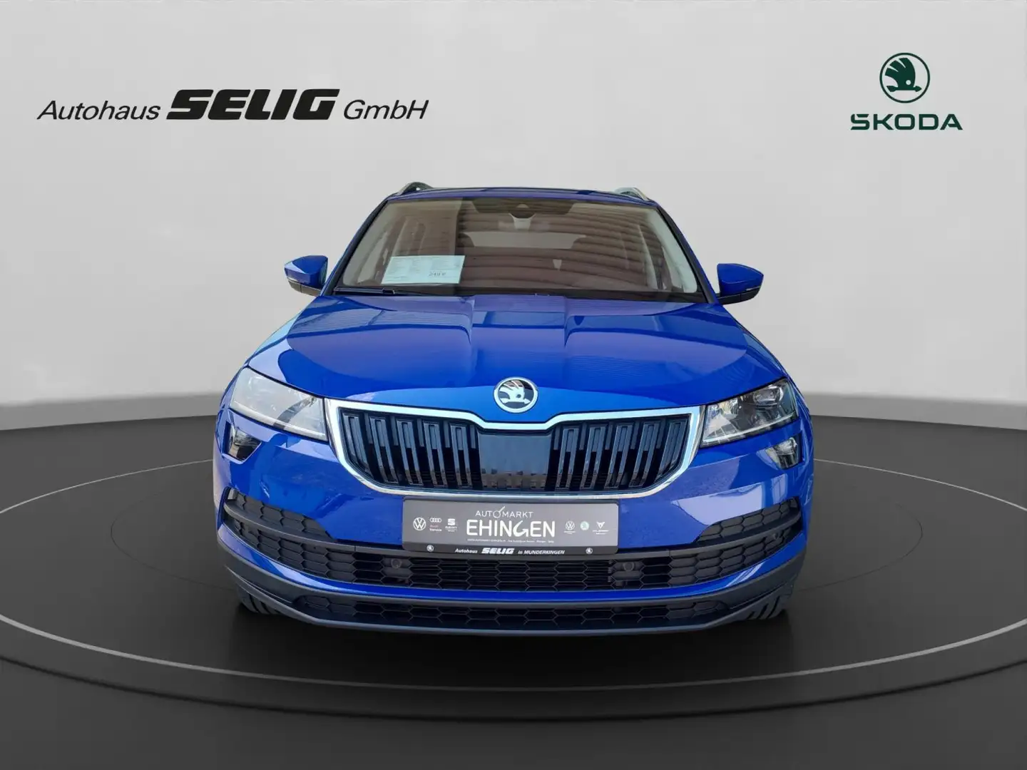 Skoda Karoq Clever 1.5 TSI 150 PS AHK,Business Amundse Blau - 2