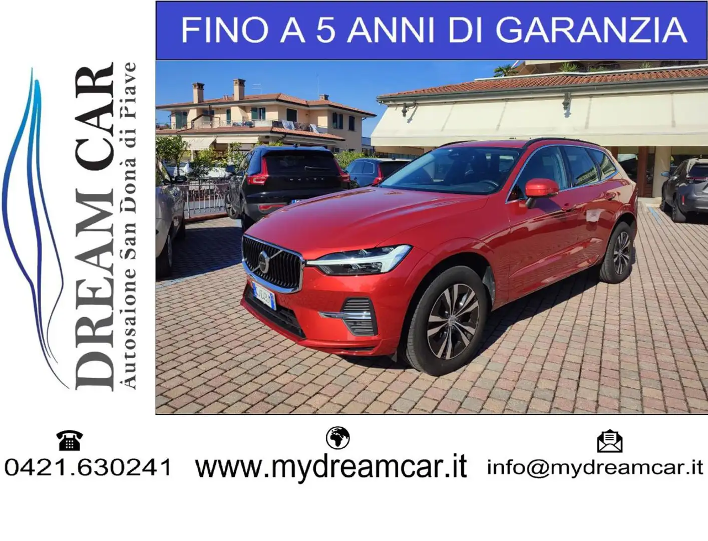 Volvo XC60 B4 (d) automatico Core Rosso - 1