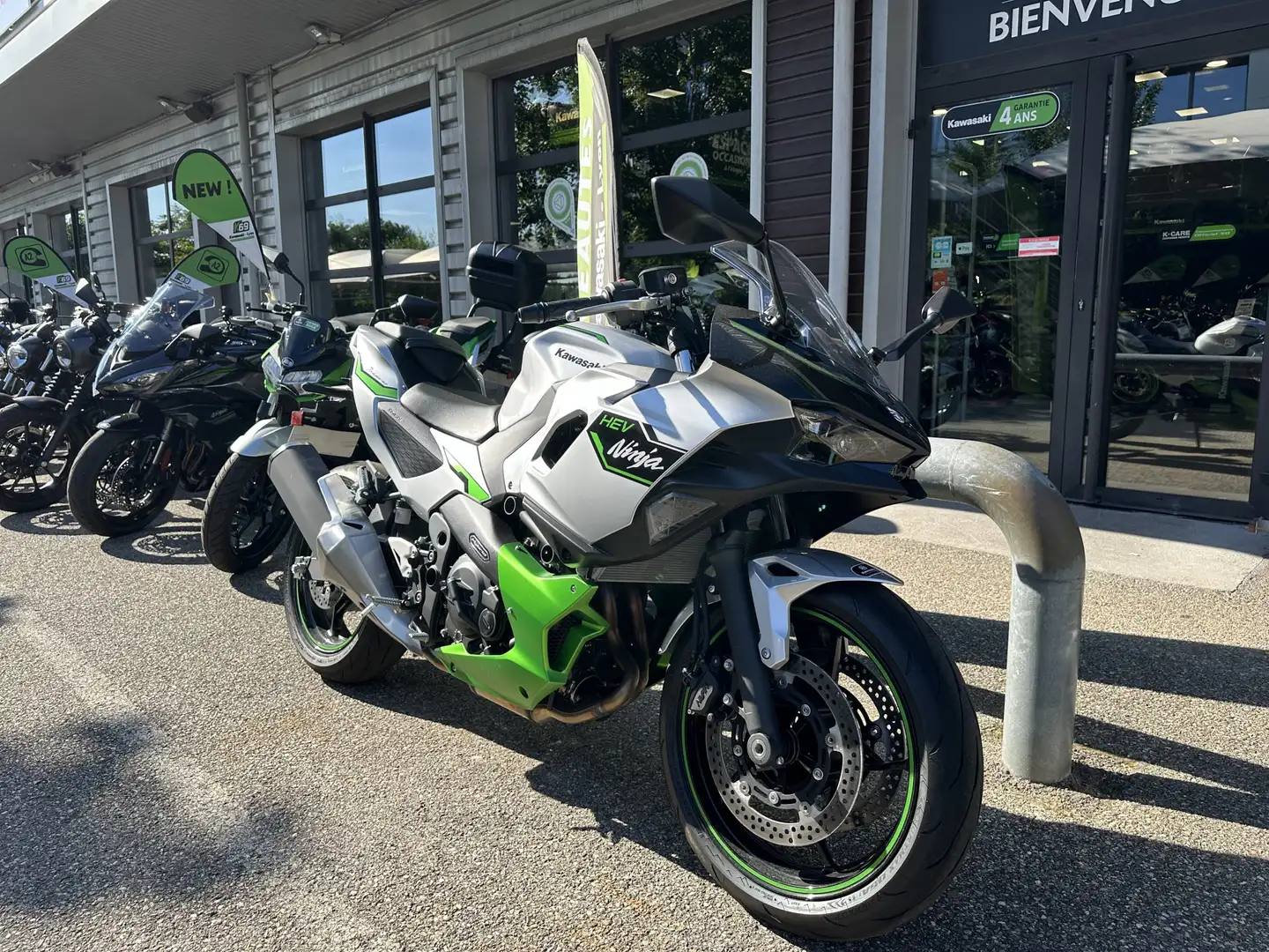 Kawasaki Ninja 7 Hybrid Blanco - 2