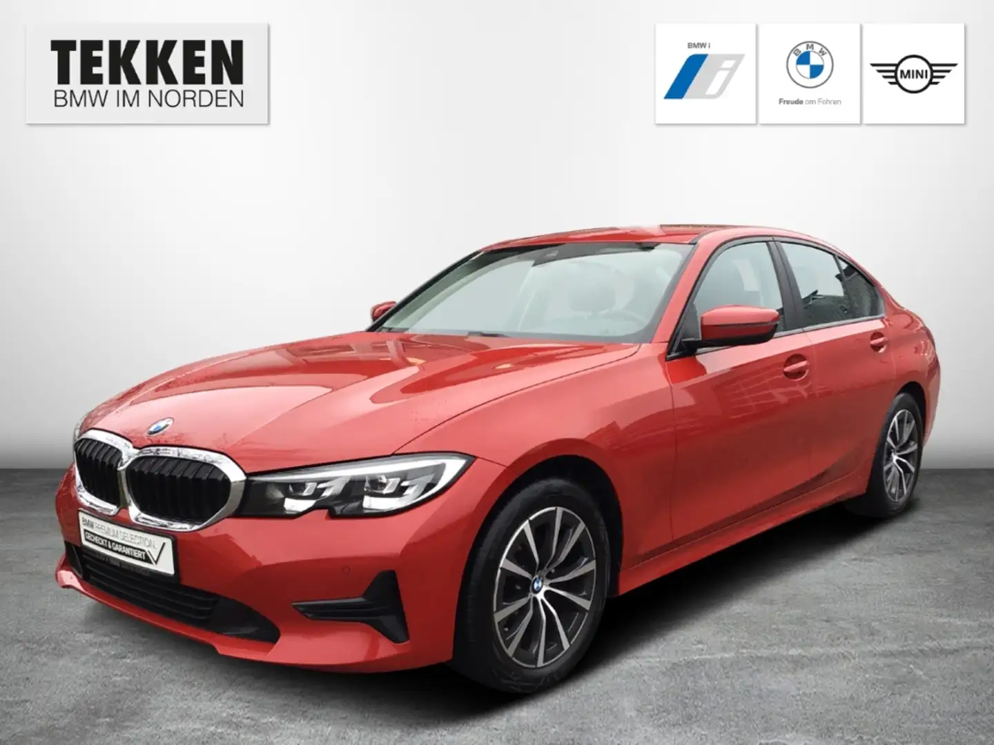 BMW 320 i Advantage Navi/Sitzhzg/Tempomat/DAB Rosso - 1