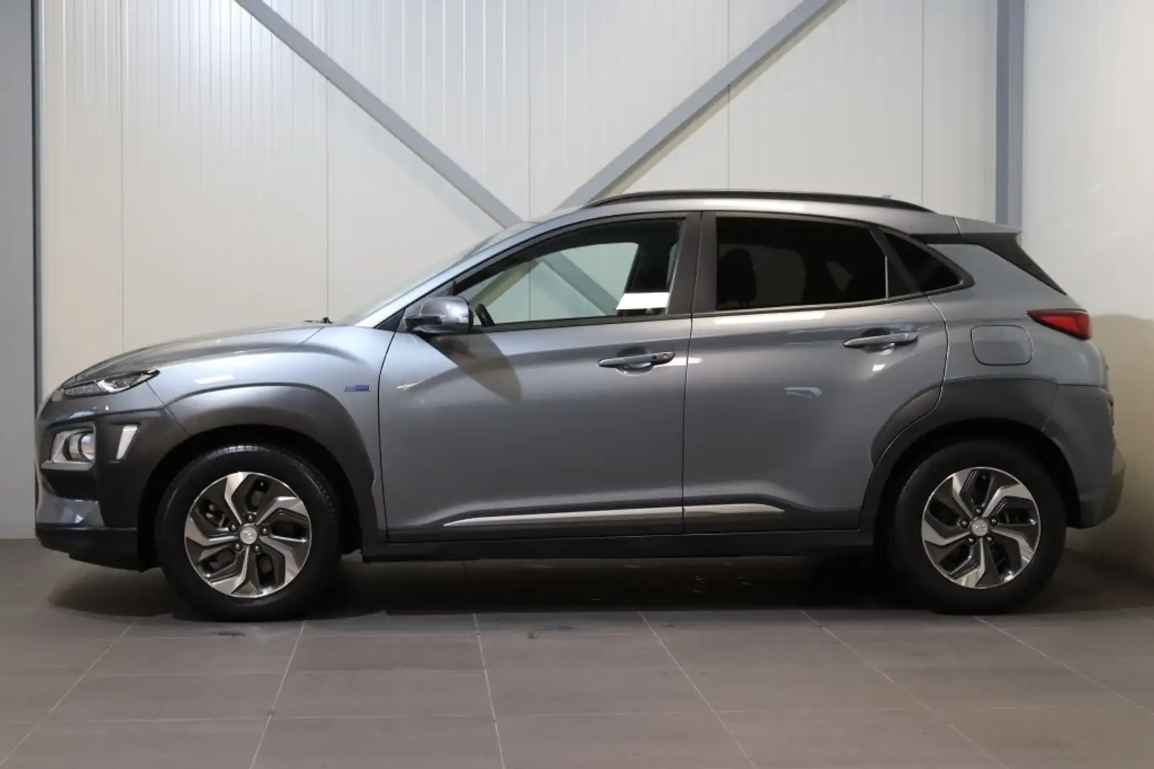 Hyundai KONA 1.6 GDI HEV Fashion|HUD|16"|Krell|Navi|Camera|Rijk Gris - 2