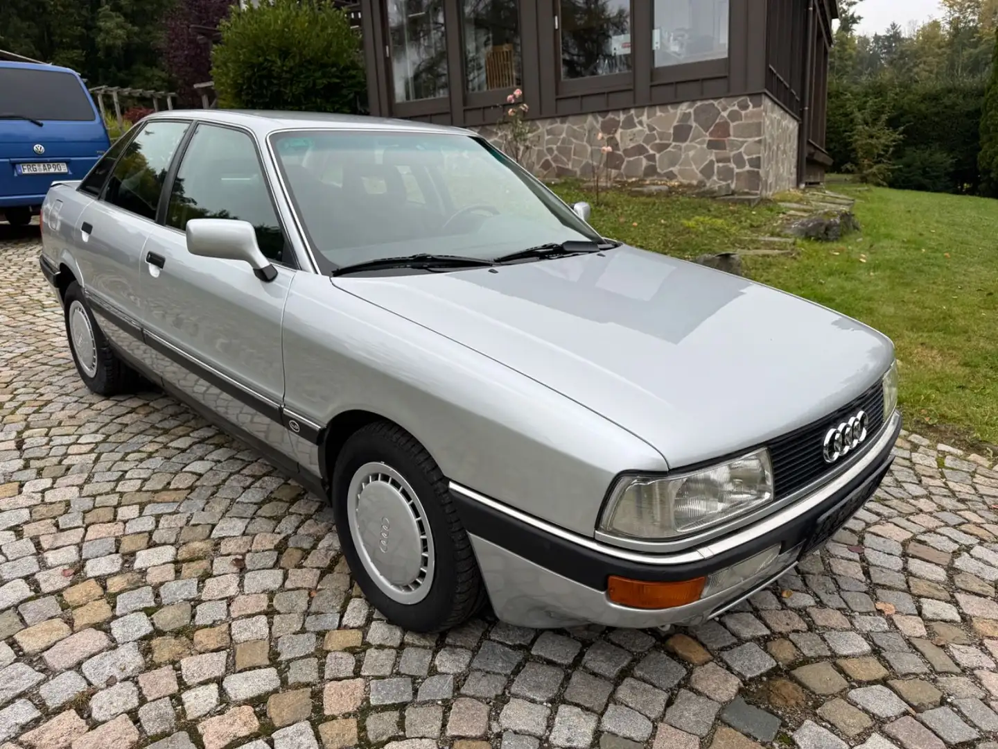 Audi 90 2,3 orig.72000 KM, rostfrei, 2.Hd! Silber - 2