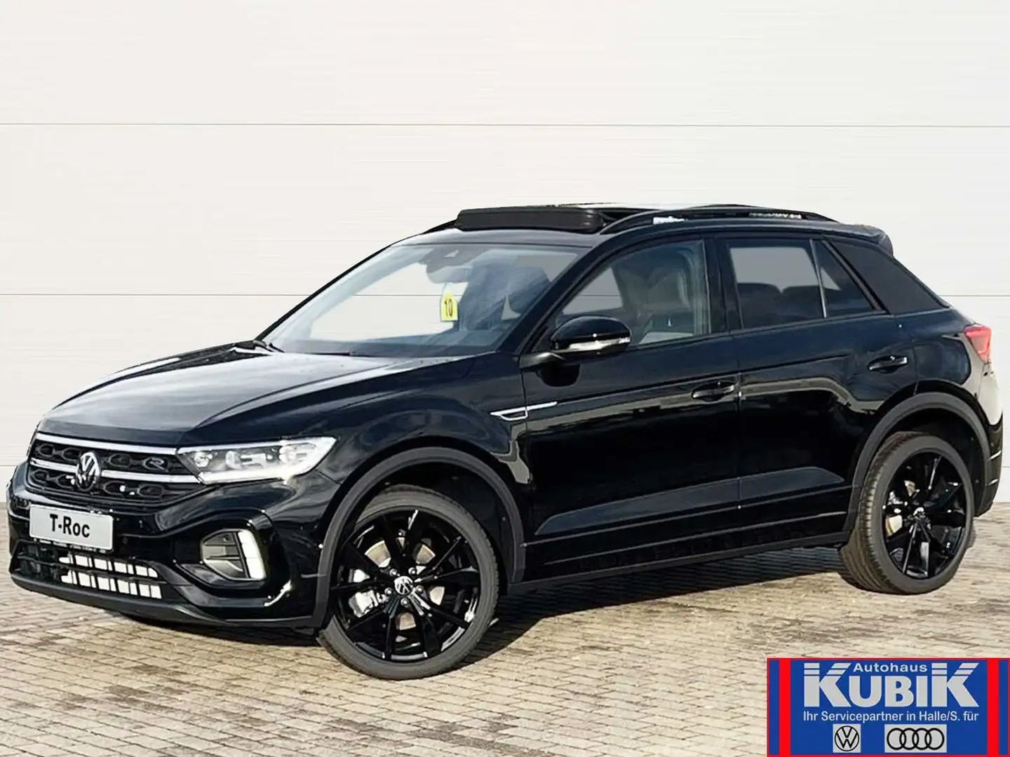 Volkswagen T-Roc T-Roc 1.5 TSI R-Line Black Style DSG+Panorama+AHZV Schwarz - 2