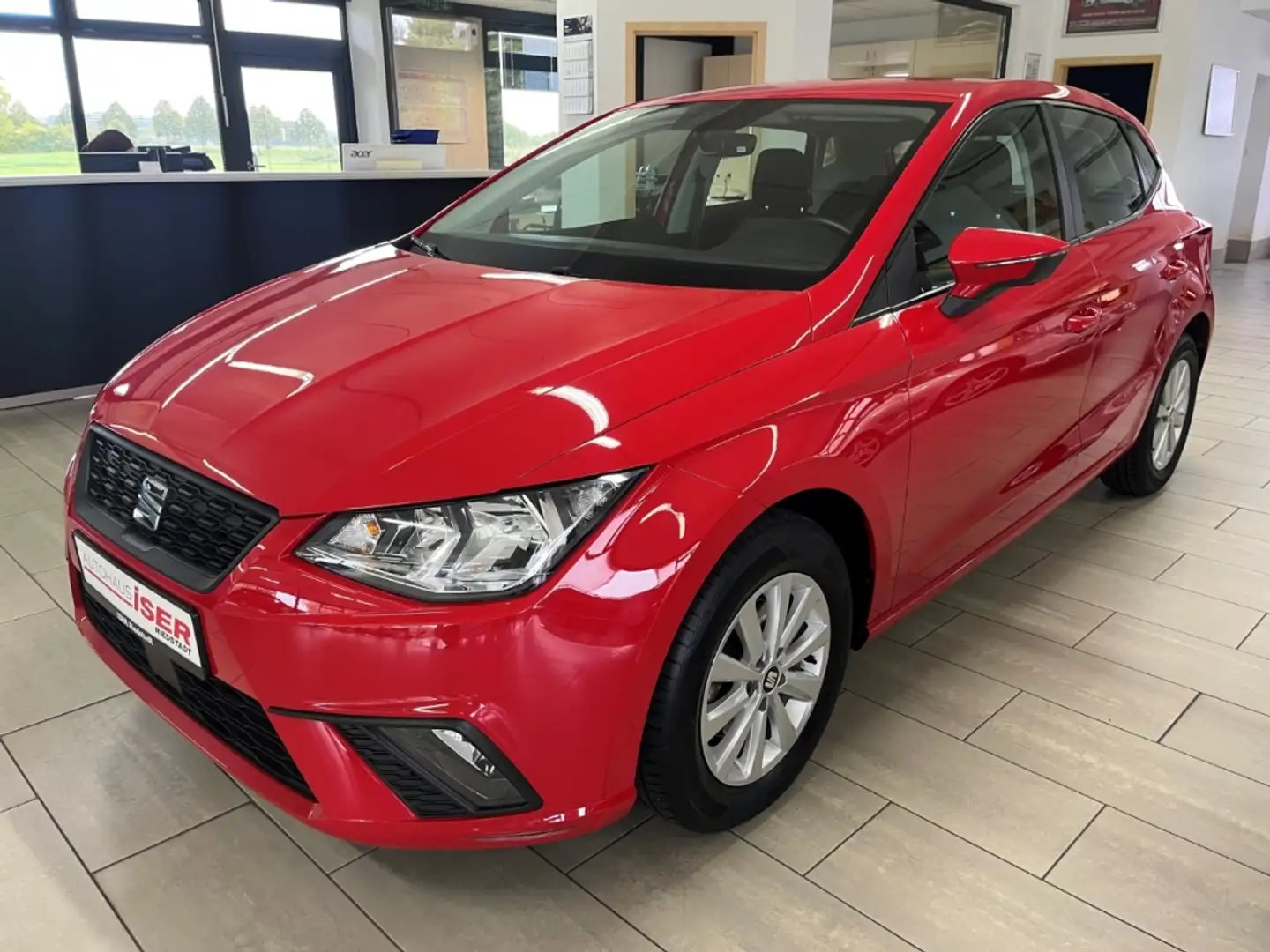 SEAT Ibiza Style 1.0 TSI EU6d PDC BT ZV Klima SHZ Rot - 2